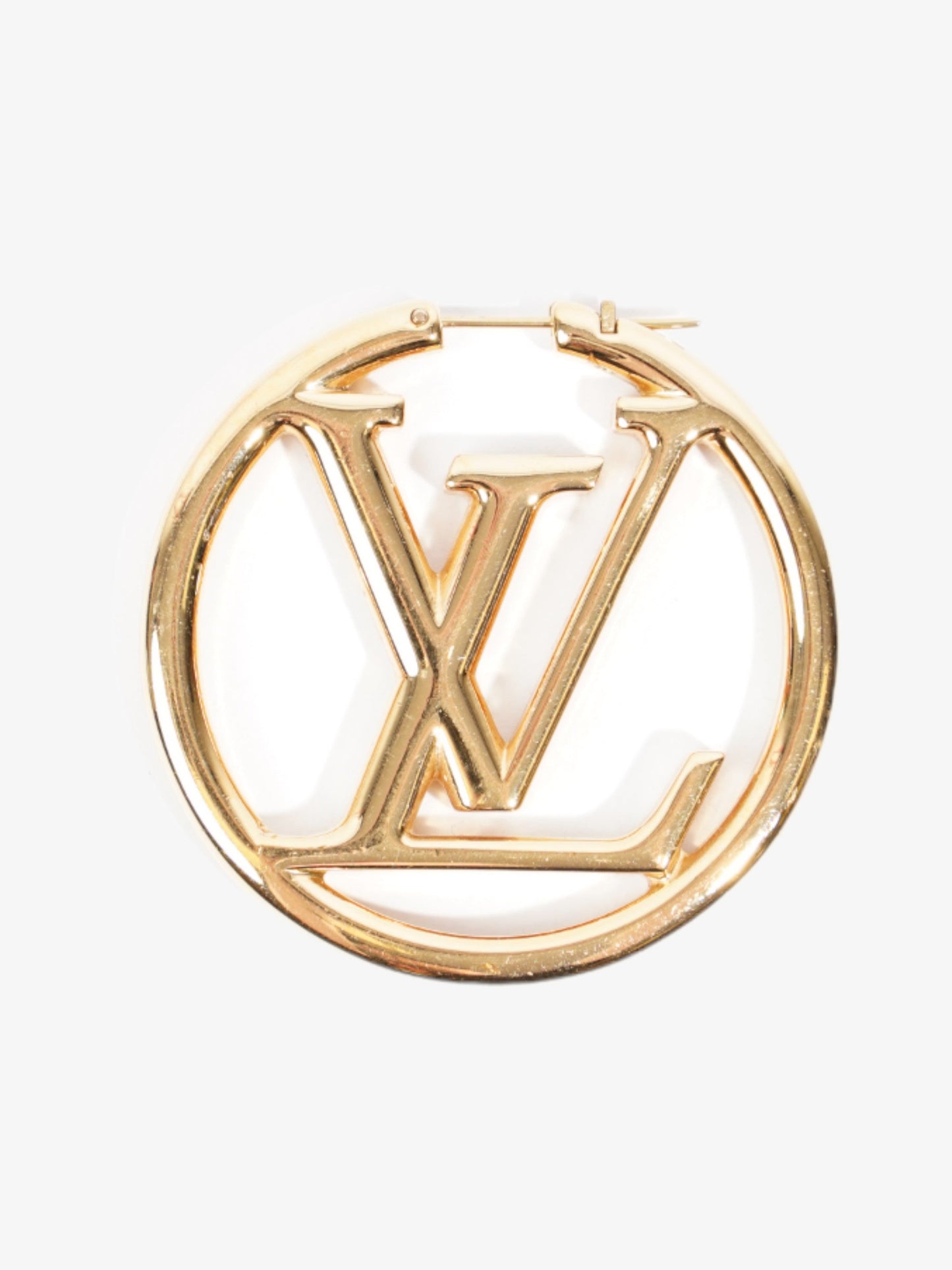 Louis Vuitton Louise Hoops Base Gold Handbag