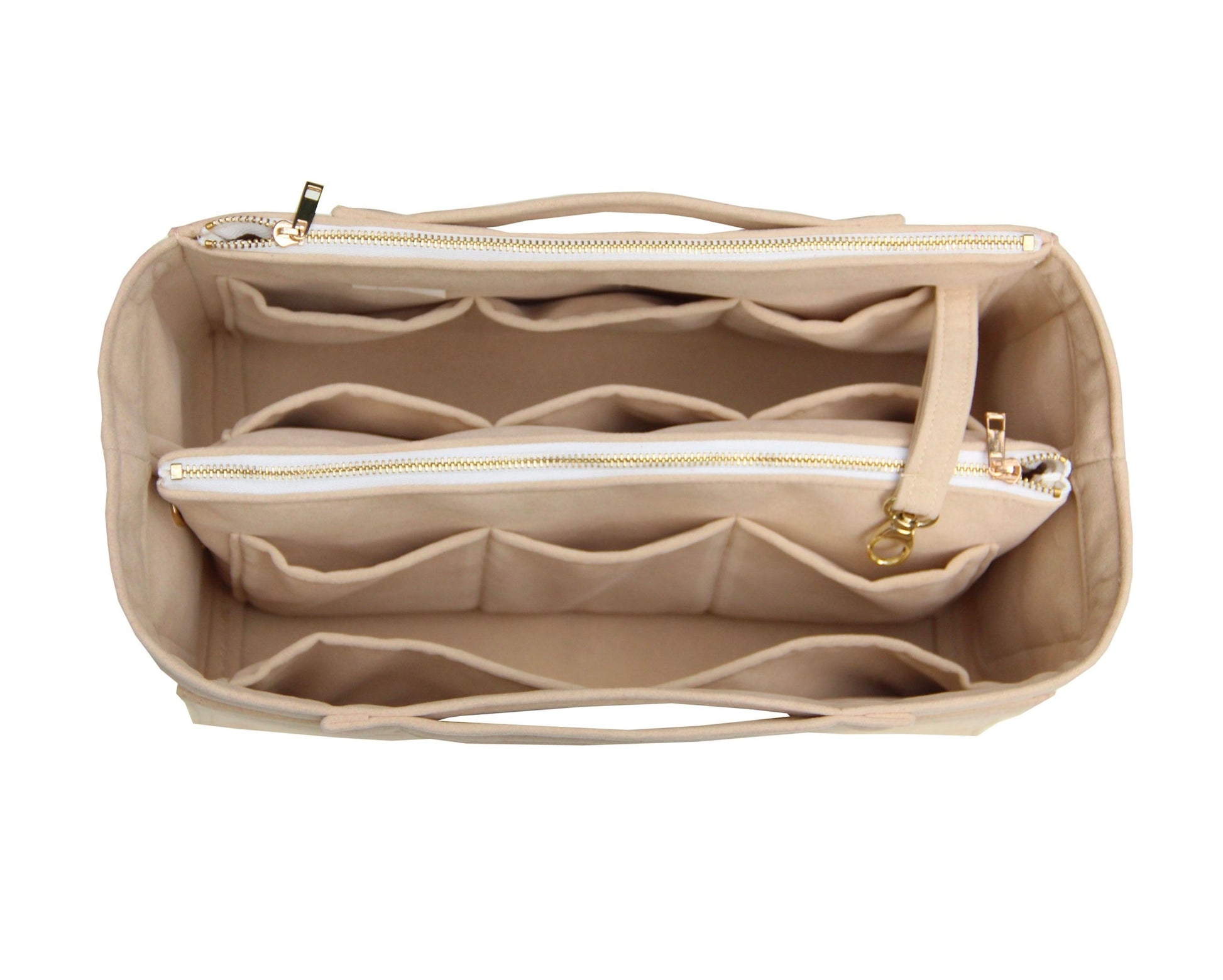 [Gucci Nymphaea Medium] Velvet Bag Organizer - Customized Purse Insert, Tote Liner Protector, Handbag Organizer (Type Q)