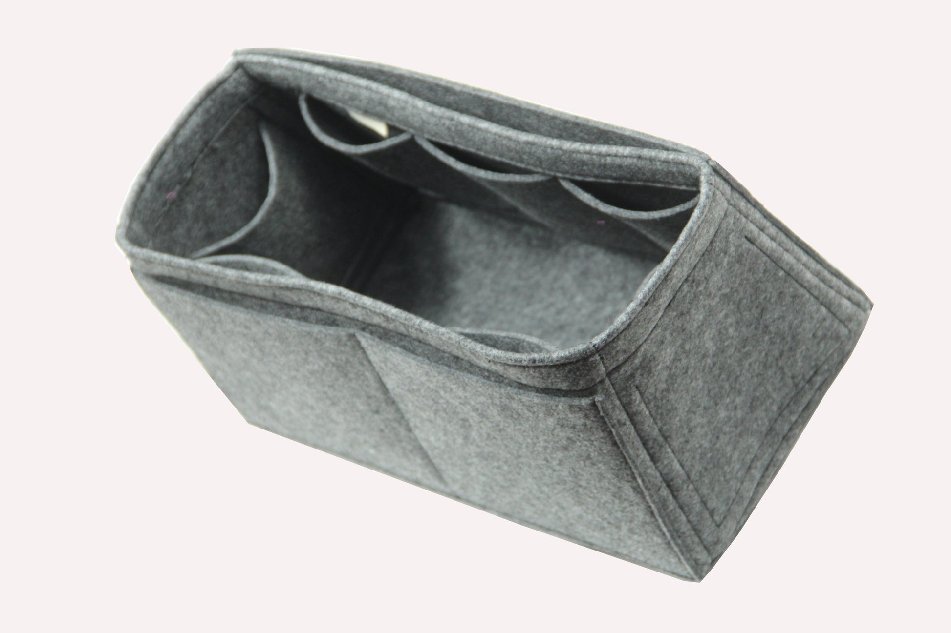 [Gucci Horsebit 1955 Medium Tote Bag Organizer] Felt Purse Insert for Tapered Bag, Birkin Satchel, Bag in Handbag (Type Tapered)