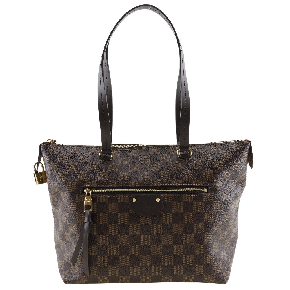 Louis Vuitton N41012 Damier Jena PM Canvas Brown Tote Bag