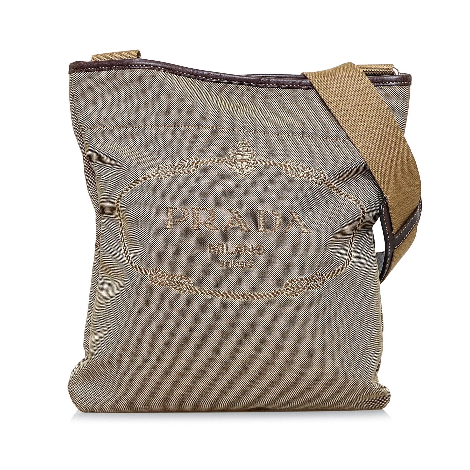 Prada Canapa Crossbody Bag Logo Crossbody Bag 2