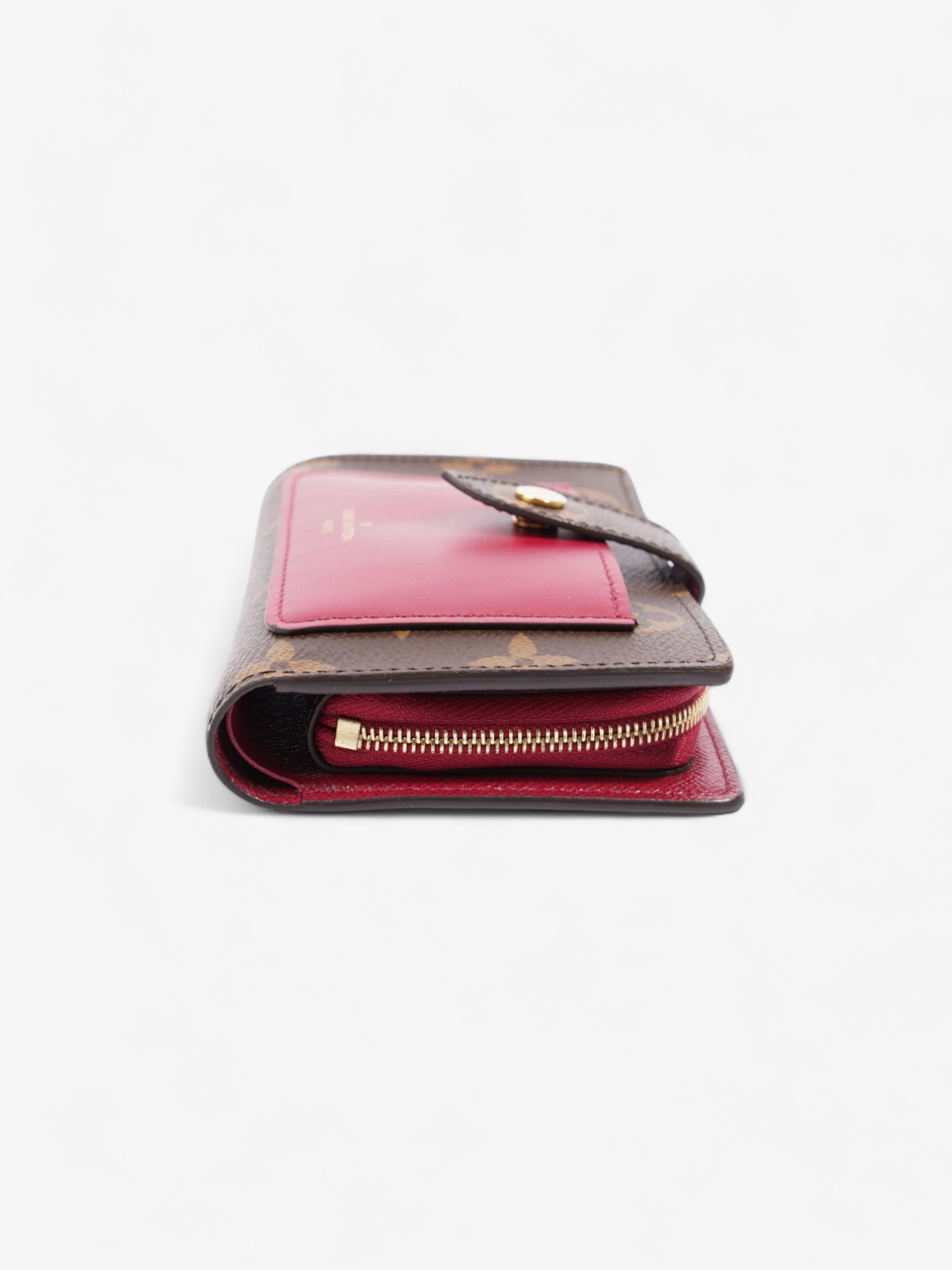 Louis Vuitton Juillette Coated Monogram Canvas Coated Canvas Pink Wallet Case