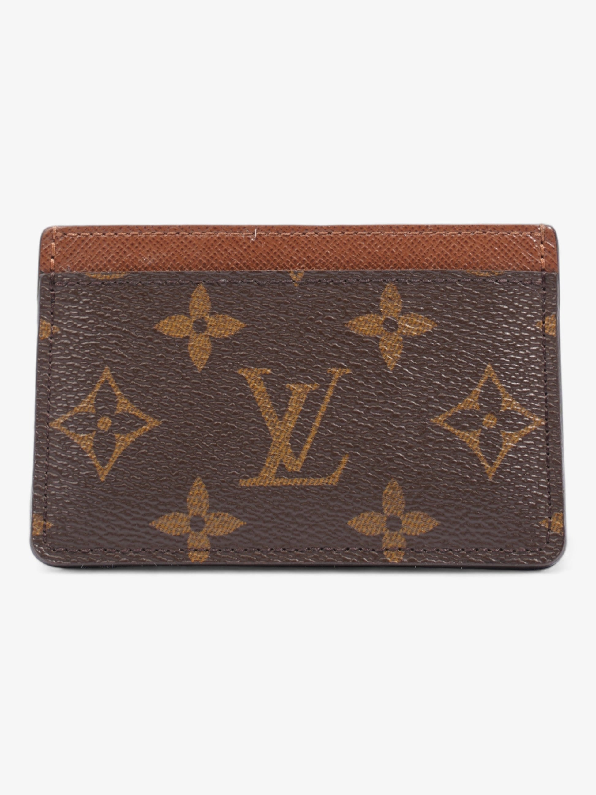 Louis Vuitton Porte Cartes Coated Monogram Canvas Coated Canvas Apparel