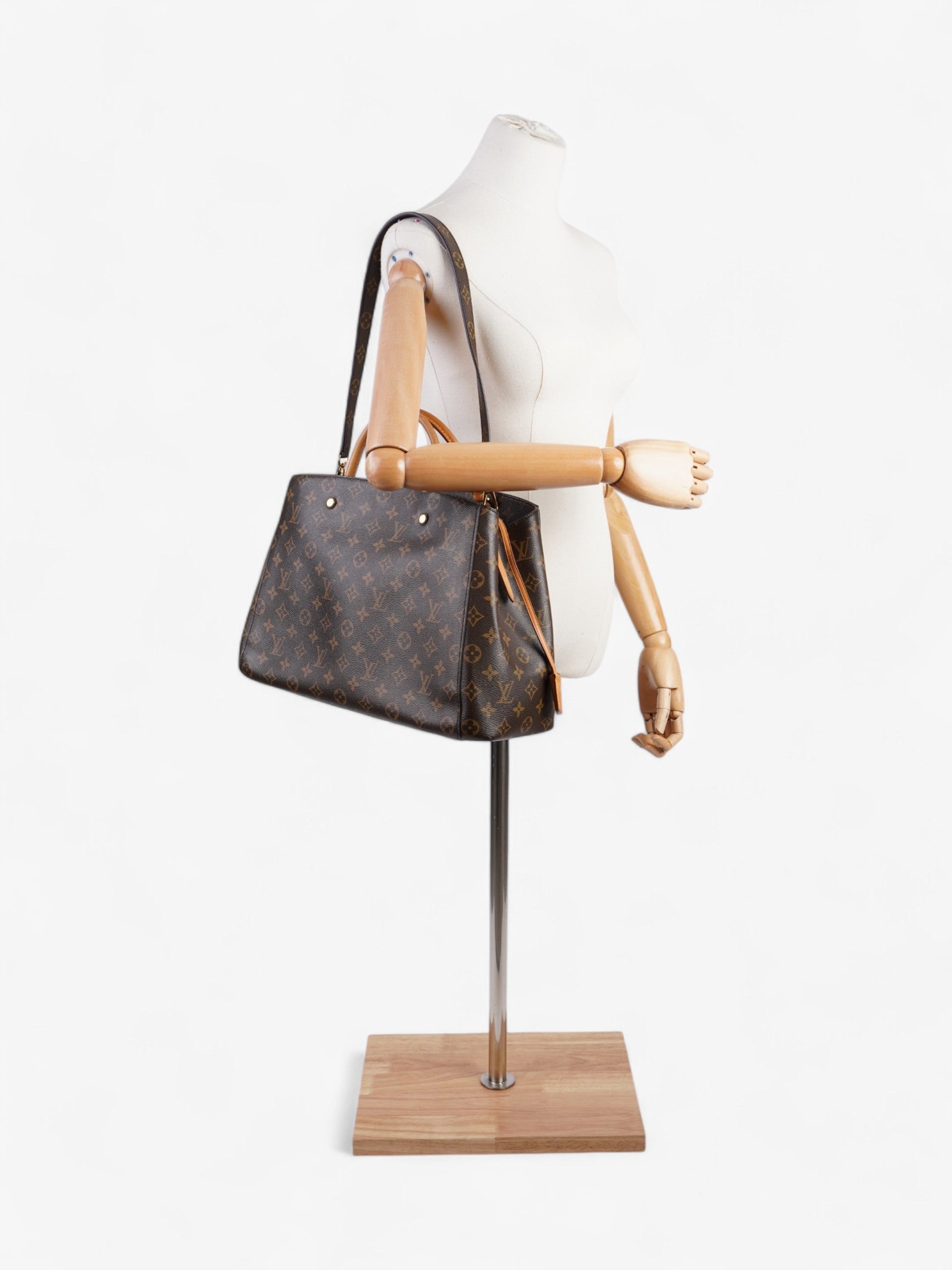 Louis Vuitton Montaigne Coated GM Monogram Canvas Coated Canvas Apparel