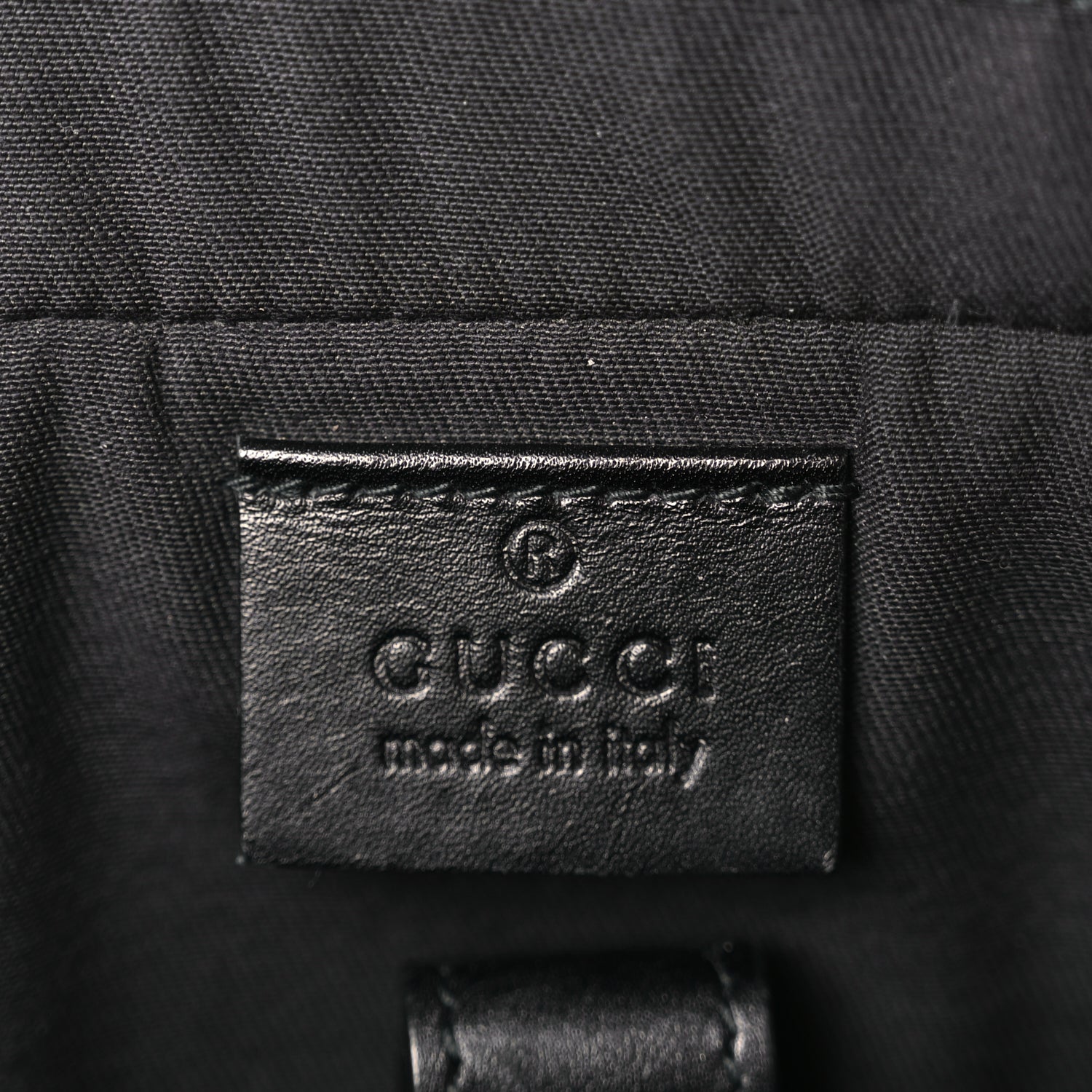 Gucci Diamante Signature Briefcase Black