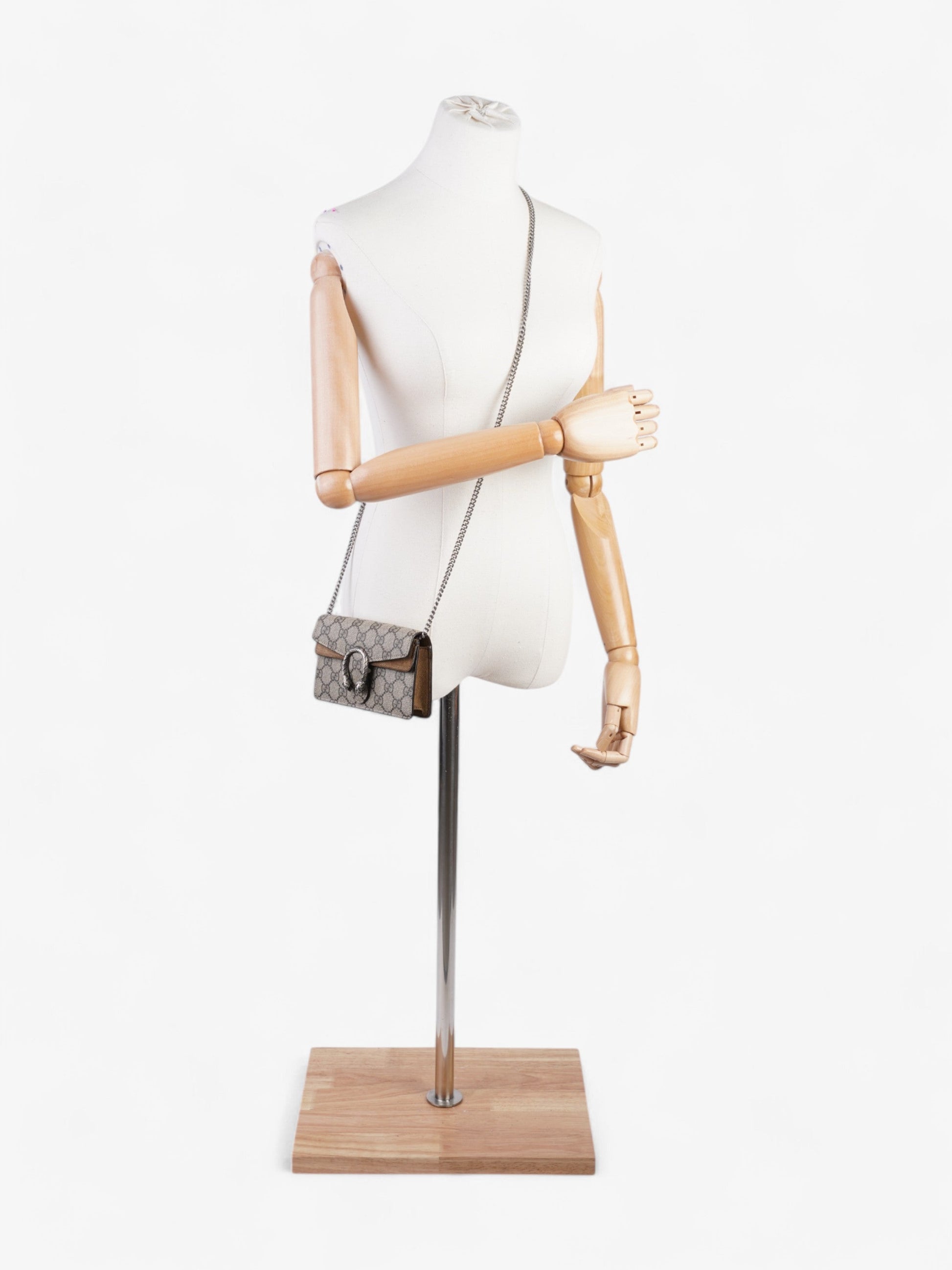 Gucci Dionysus Supreme Super Crossbody Bag Canvas Mini