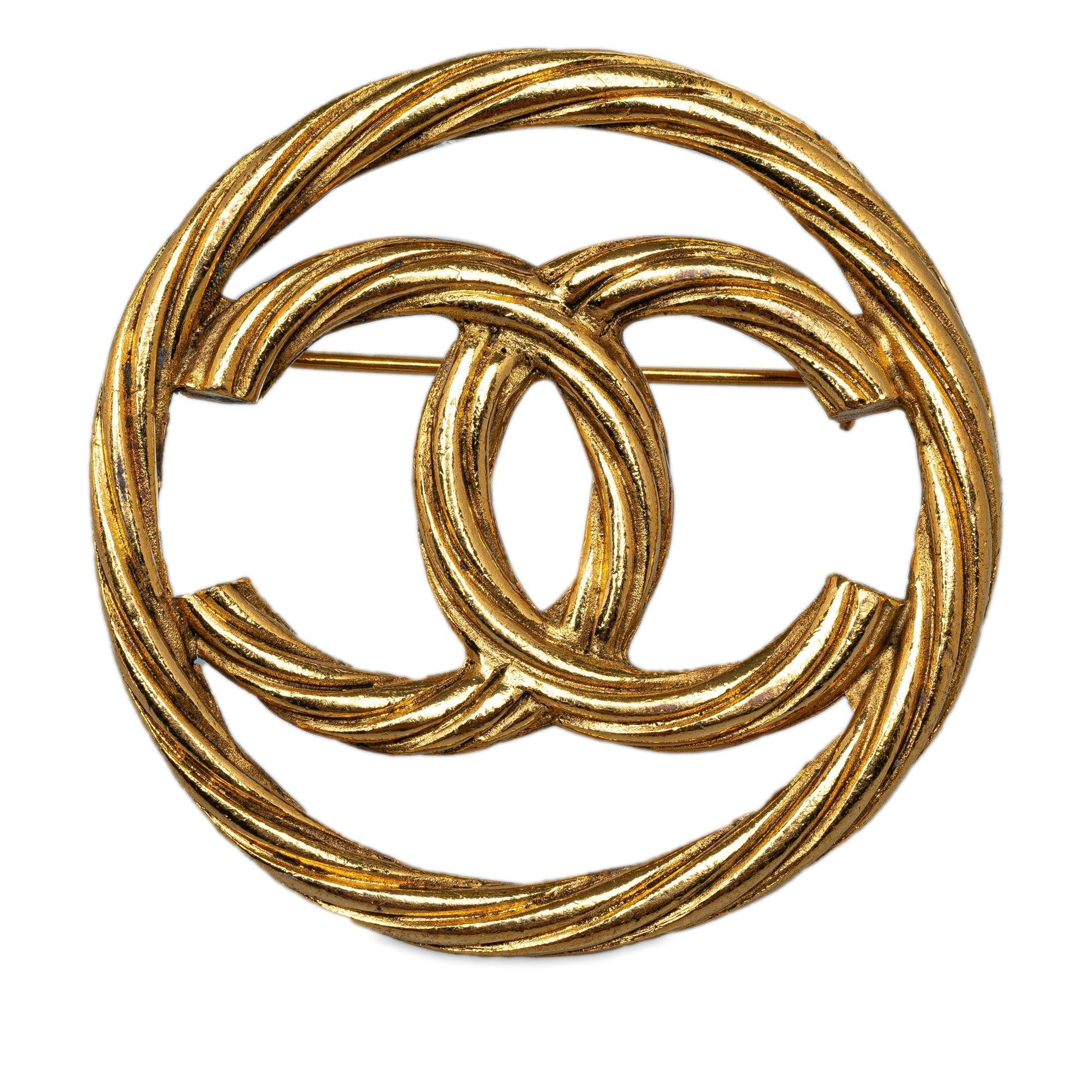 CHANEL CC Brooch Costume Brooch