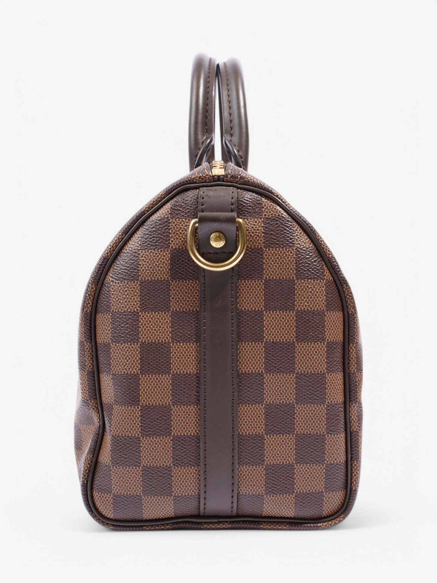 Louis Vuitton Speedy Bandouliere Ebene Coated 25 Canvas Coated Canvas Damier Apparel