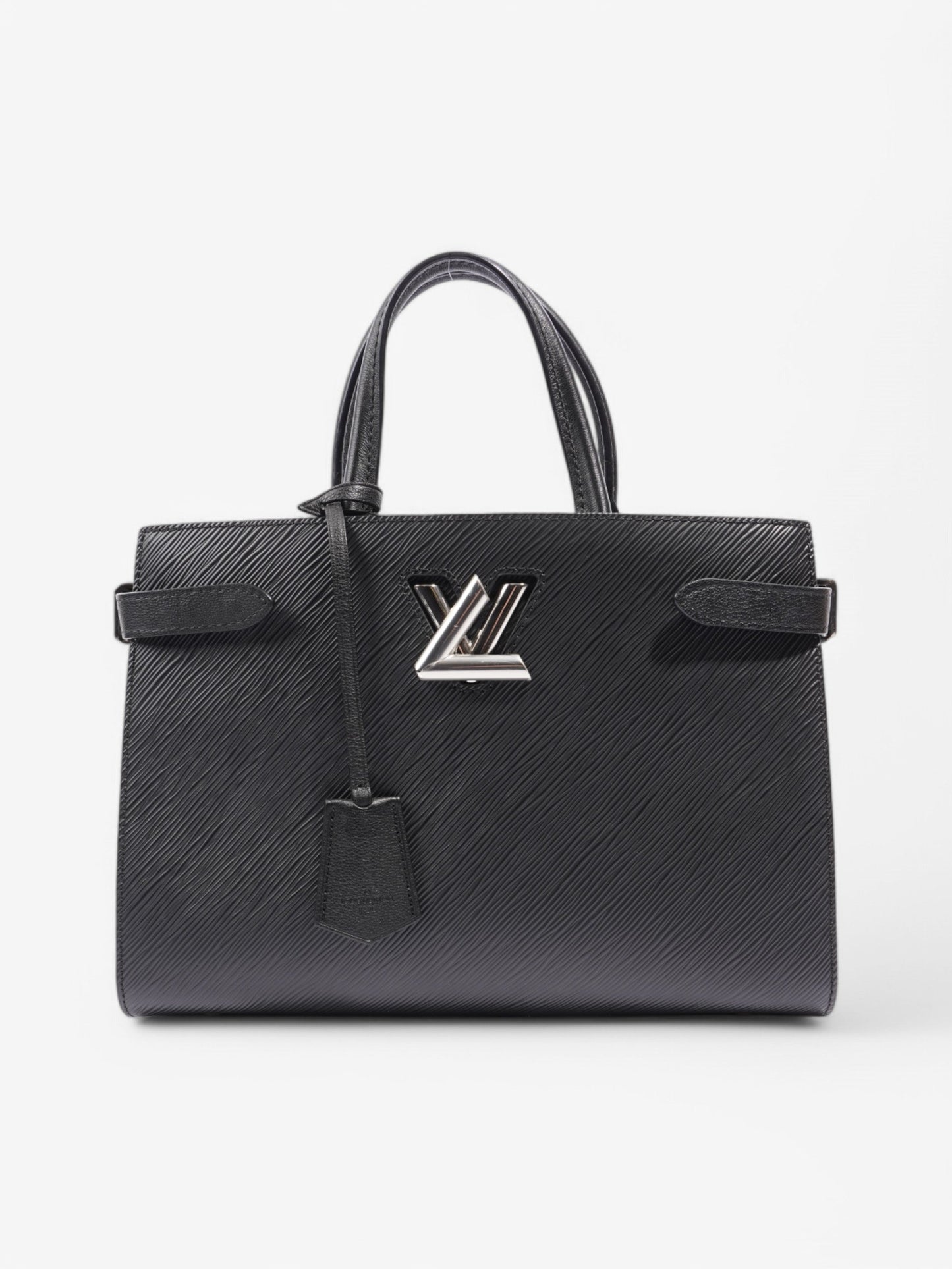 Louis Vuitton Twist Black Leather Epi Tote Bag