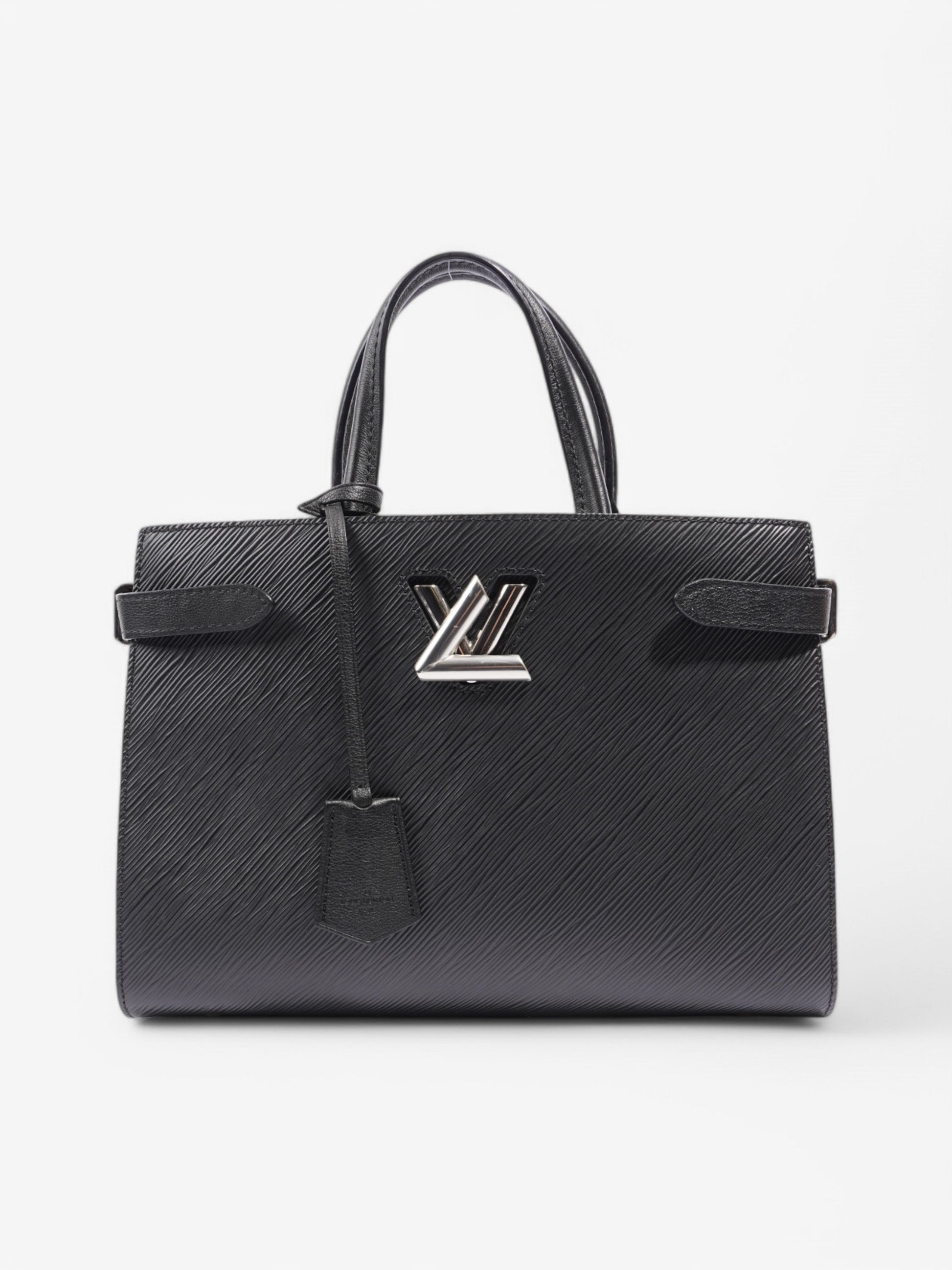 Louis Vuitton Twist Black Leather Epi Tote Bag