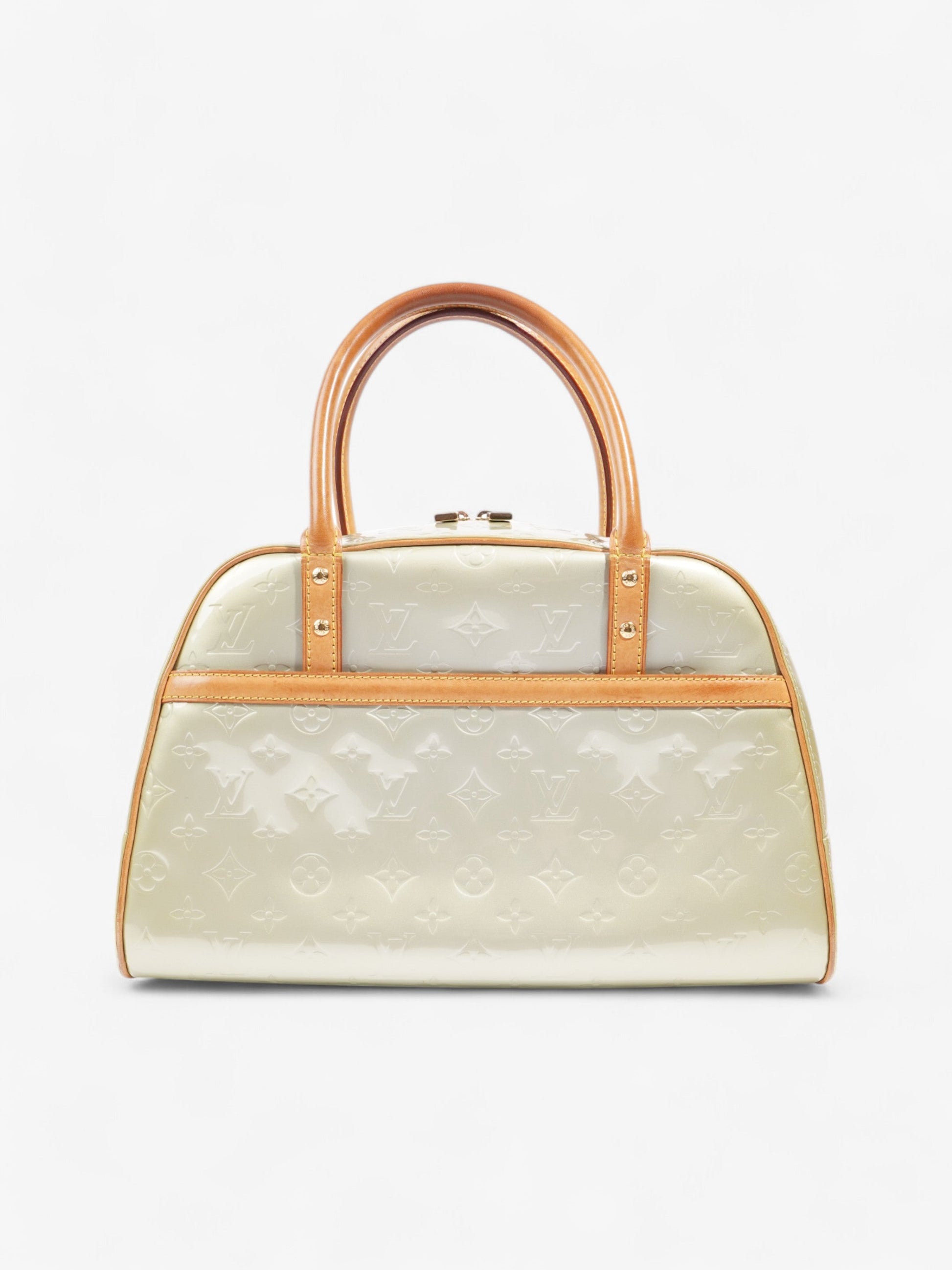 Louis Vuitton Tompkins Square Light Monogram Green Leather Vernis Handbag