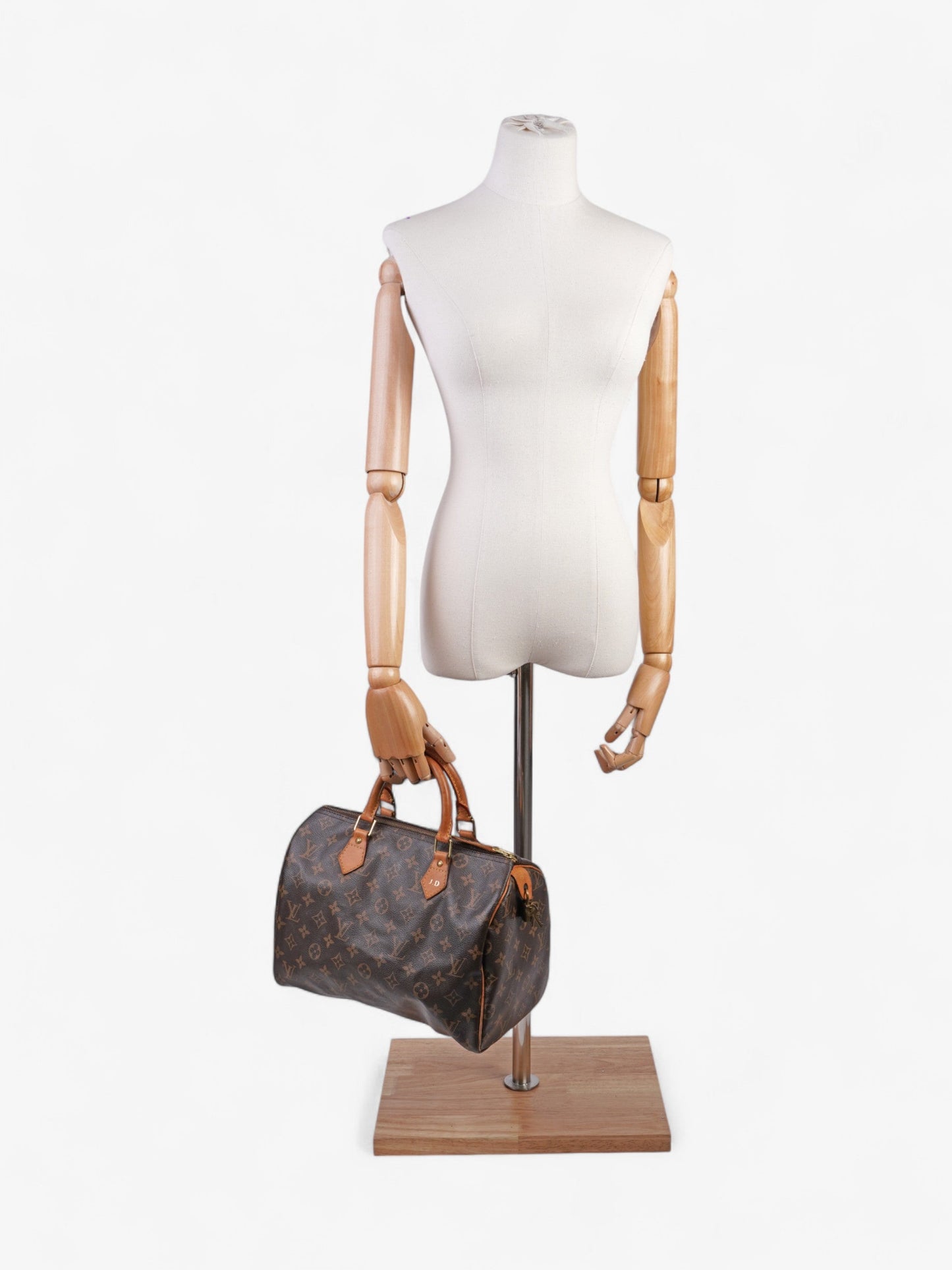 Louis Vuitton Speedy Coated 30 Monogram Canvas Coated Canvas Apparel Canvas 232
