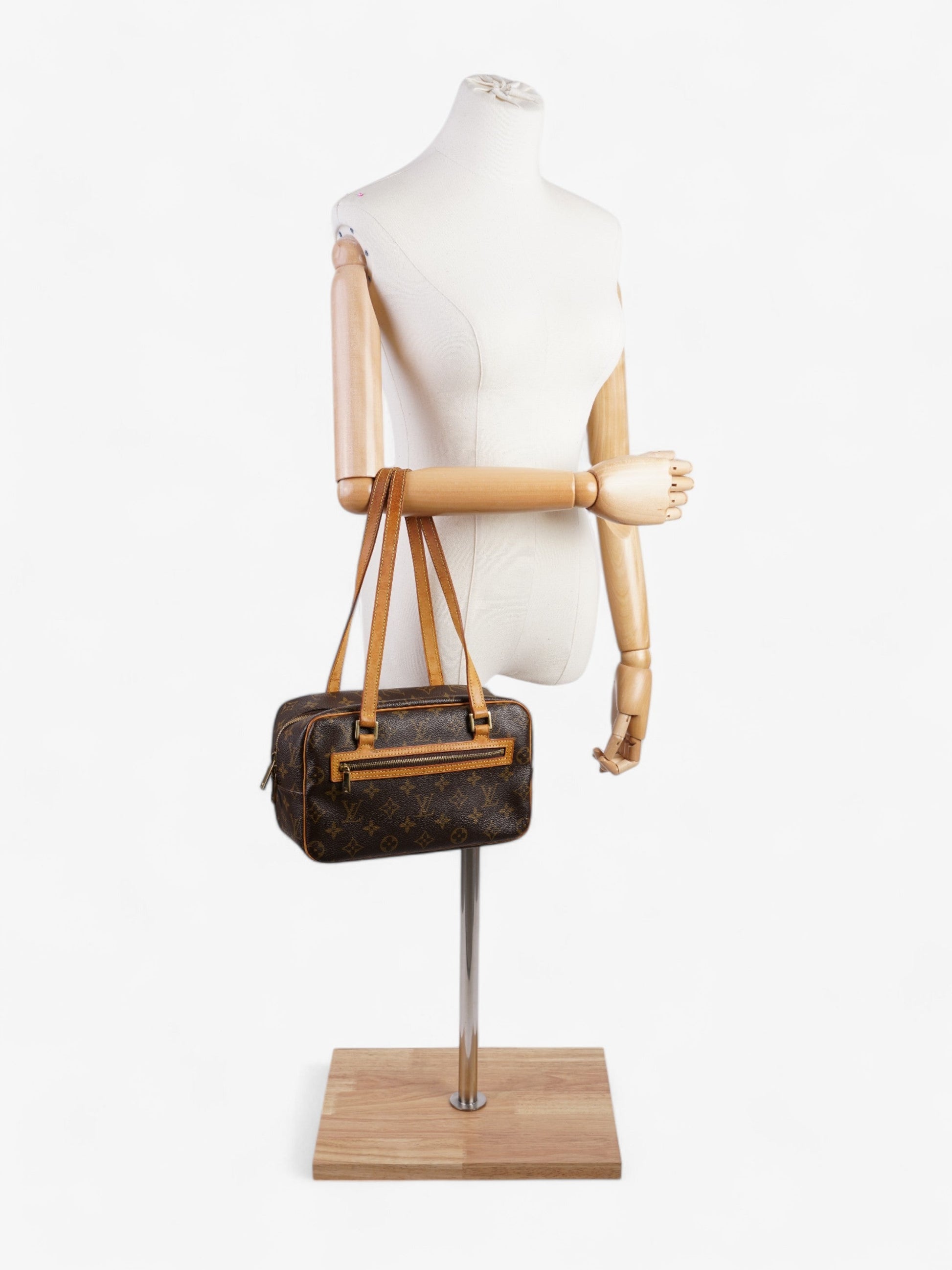 Louis Vuitton Cite Coated MM Monogram Canvas Coated Canvas Apparel