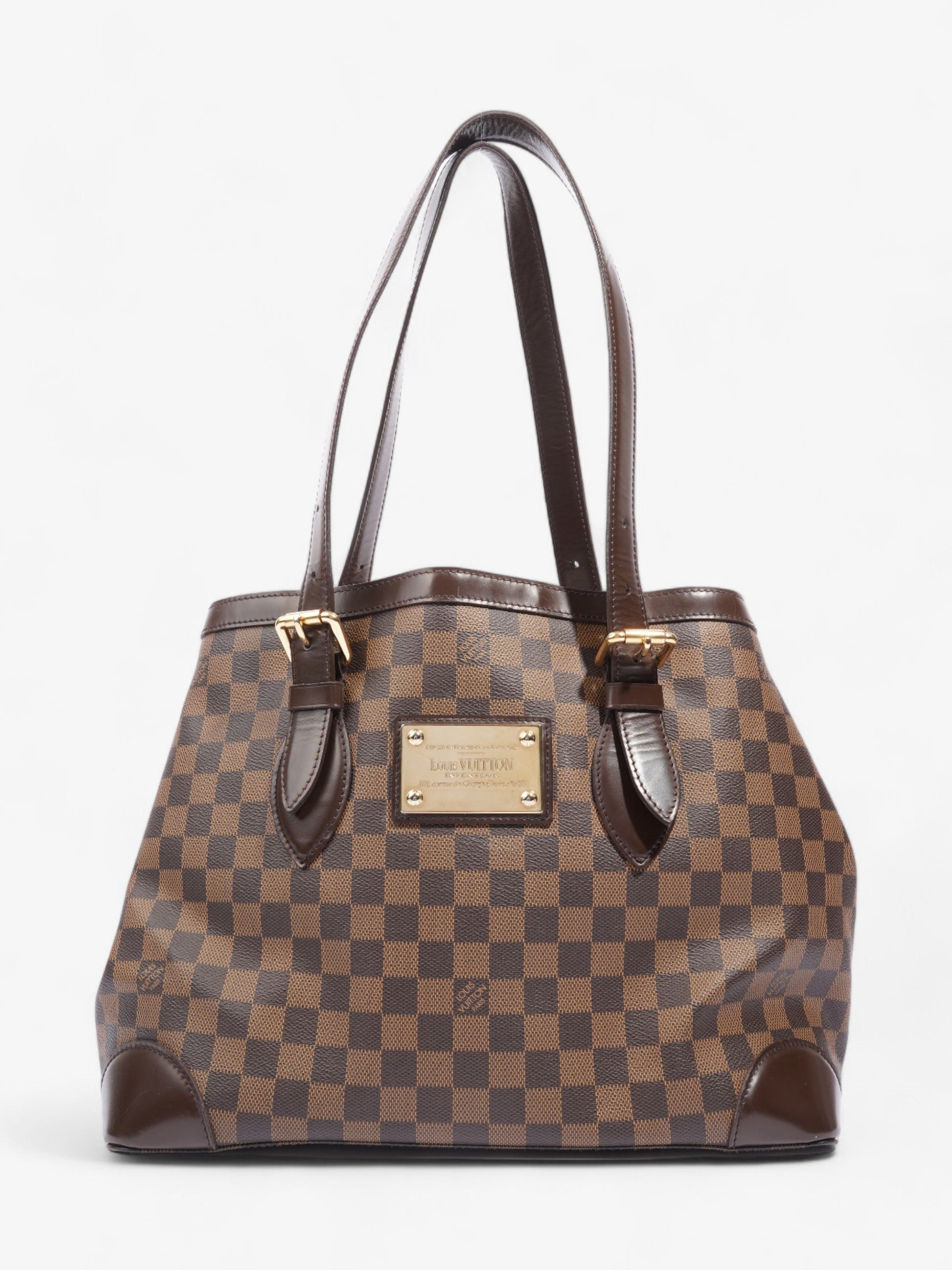 Louis Vuitton Hampstead MM Ebene Coated MM Damier Canvas Coated Canvas Apparel