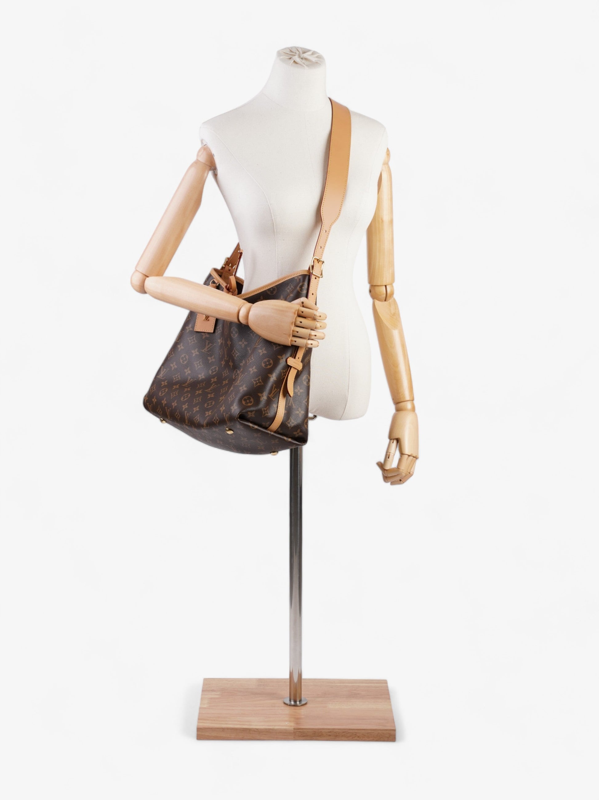 Louis Vuitton CarryAll MM Coated Monogram Canvas Coated Canvas Apparel