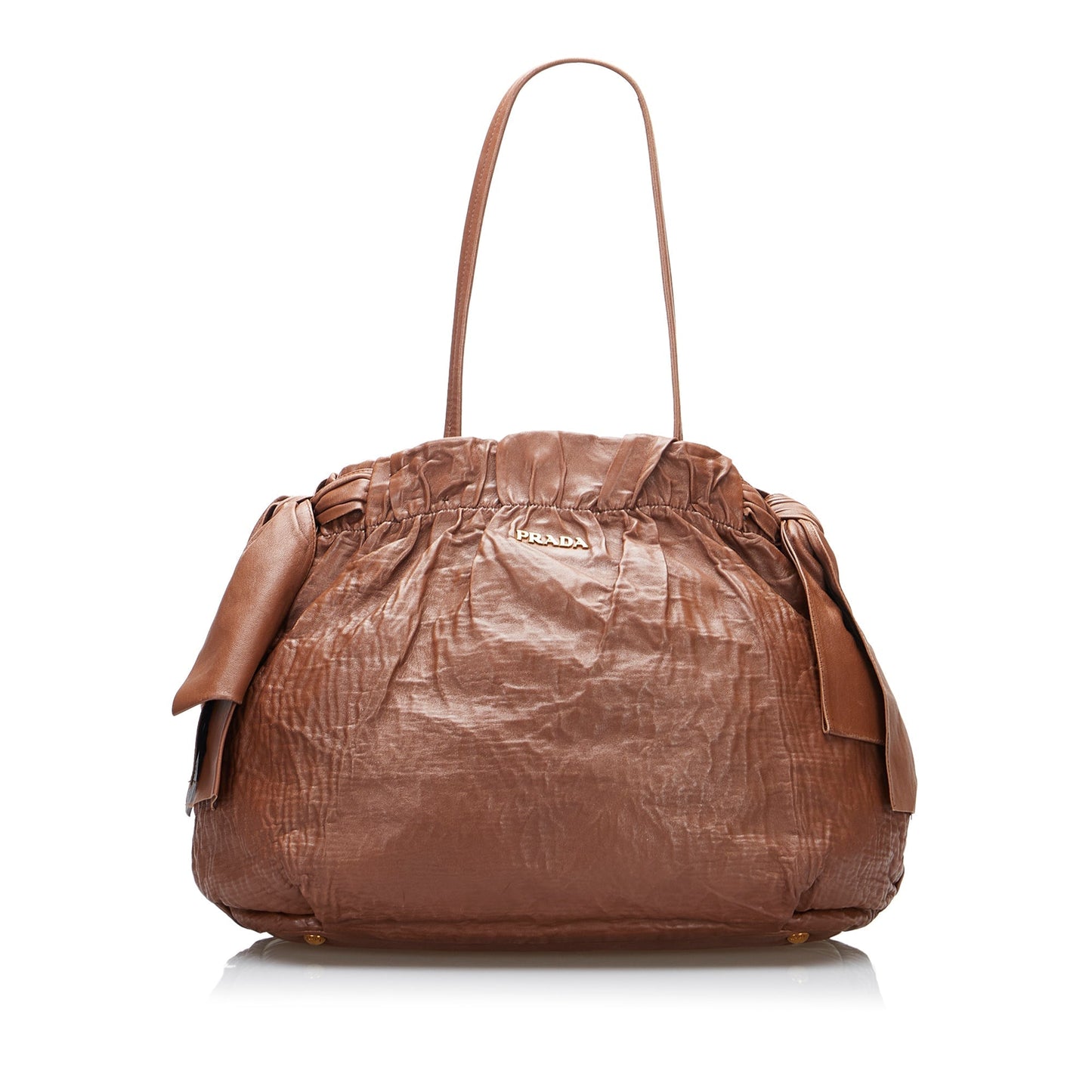 Prada Bow Nappa Bag Travel Bag