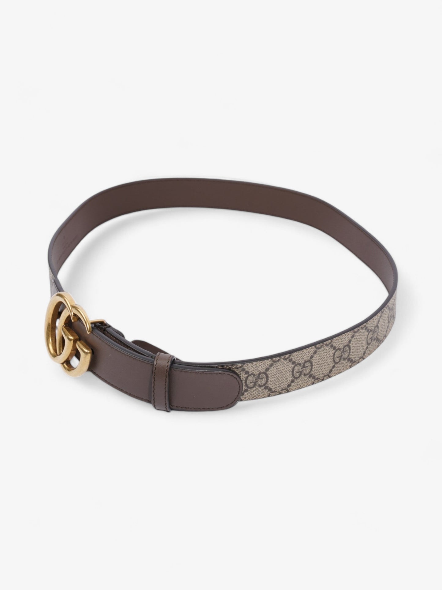 Gucci Marmont Belt Supreme Handbag Canvas Brown Accessory