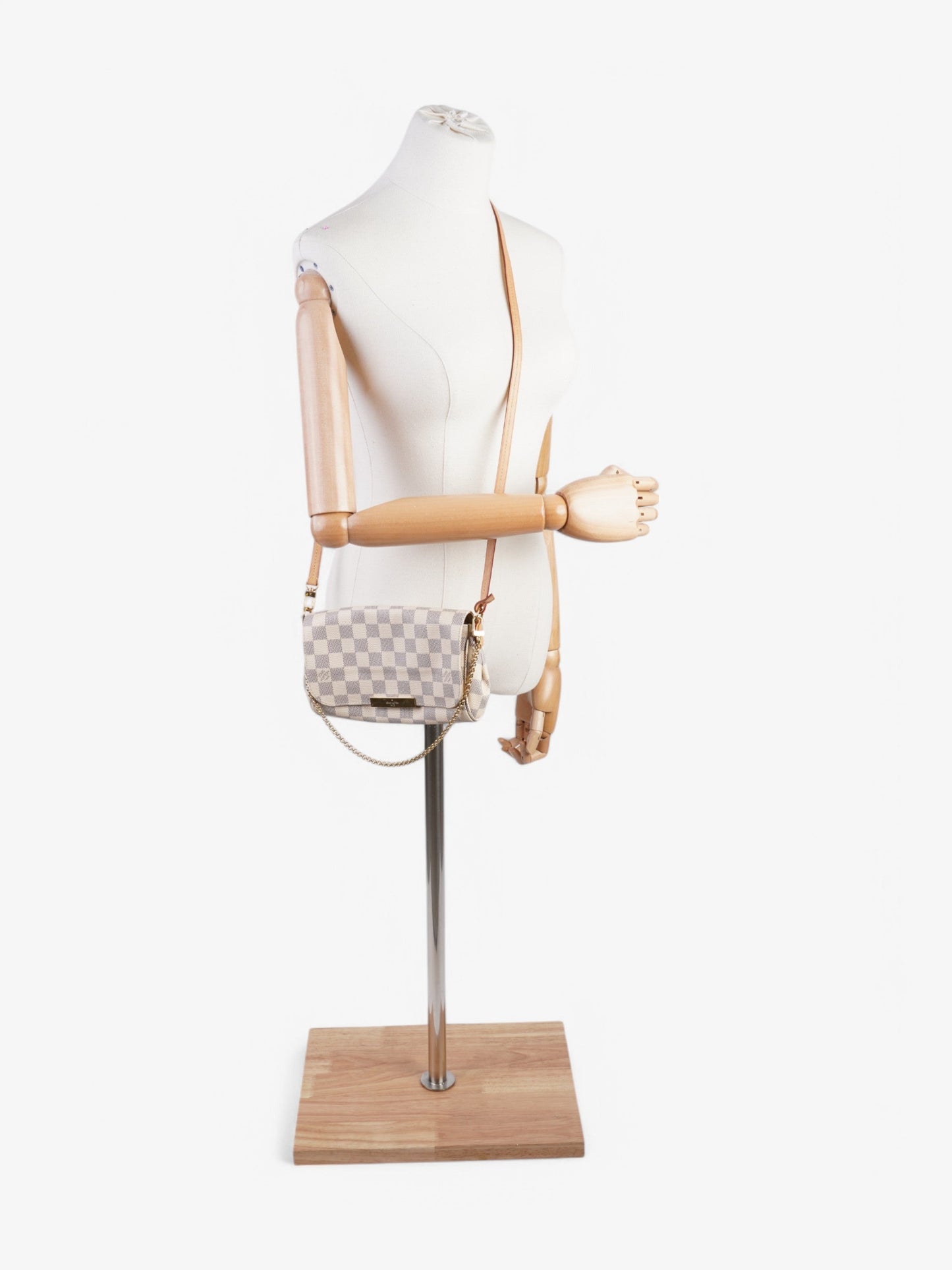Louis Vuitton Favorite Azur Coated PM Damier Canvas Coated Canvas Apparel