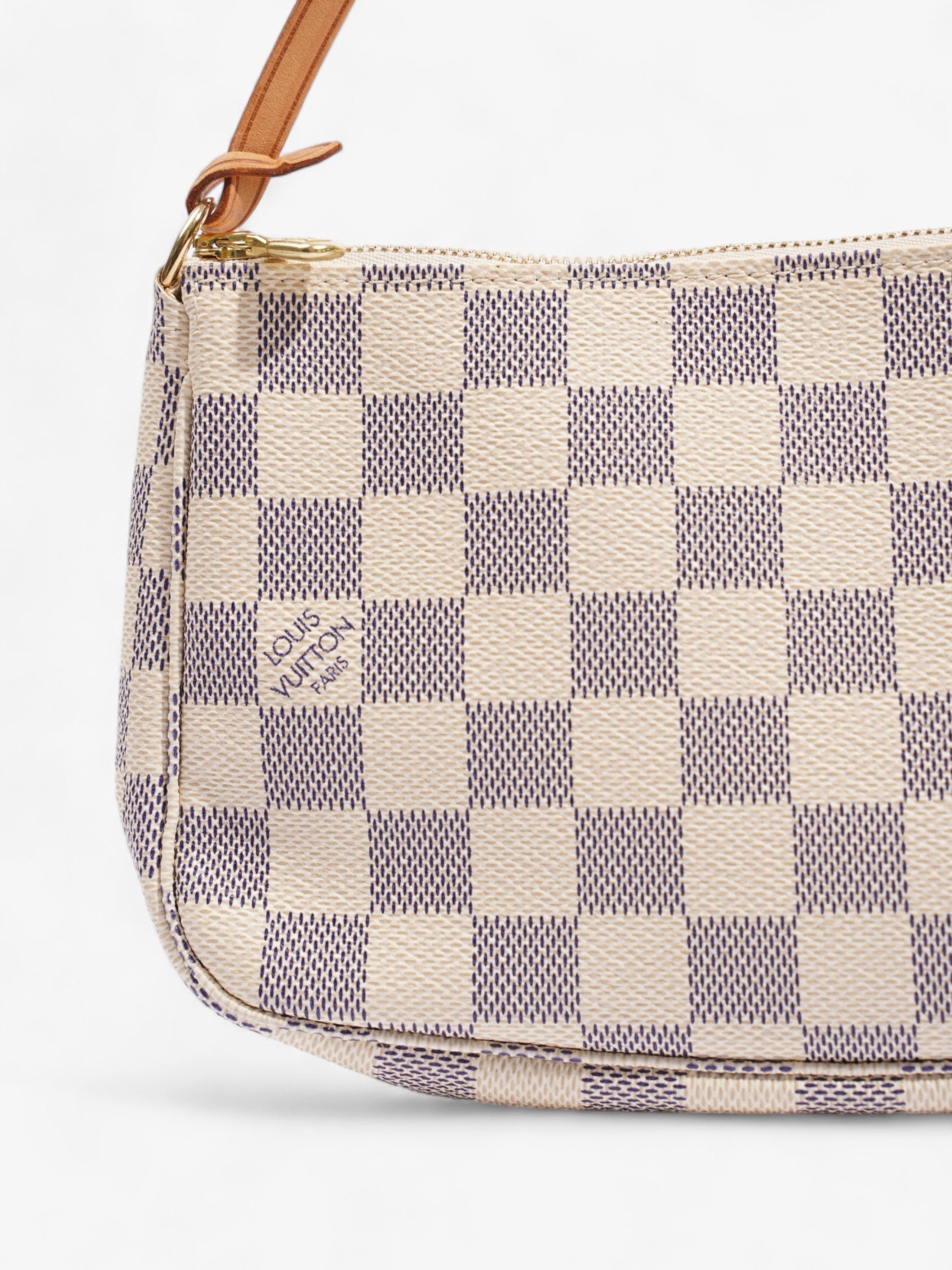 Louis Vuitton Pochette Accessoires Azur Coated Damier Canvas Coated Canvas Apparel 7
