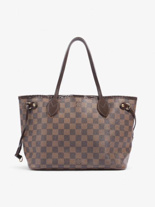 Louis Vuitton Neverfull Ebene Coated PM Damier Canvas Coated Canvas Apparel Pm 4