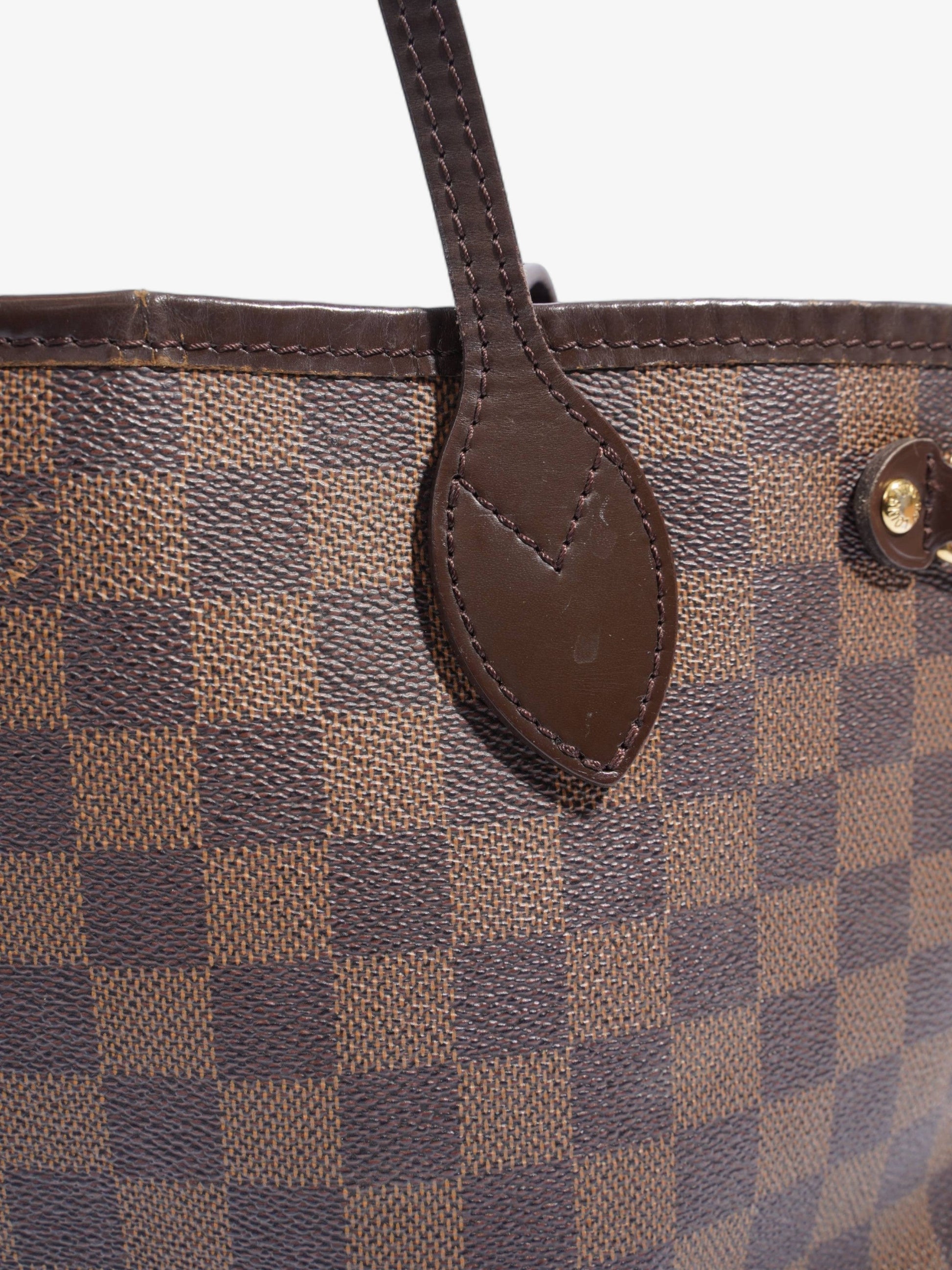 Louis Vuitton Neverfull Ebene Coated PM Damier Canvas Coated Canvas Apparel Pm 4