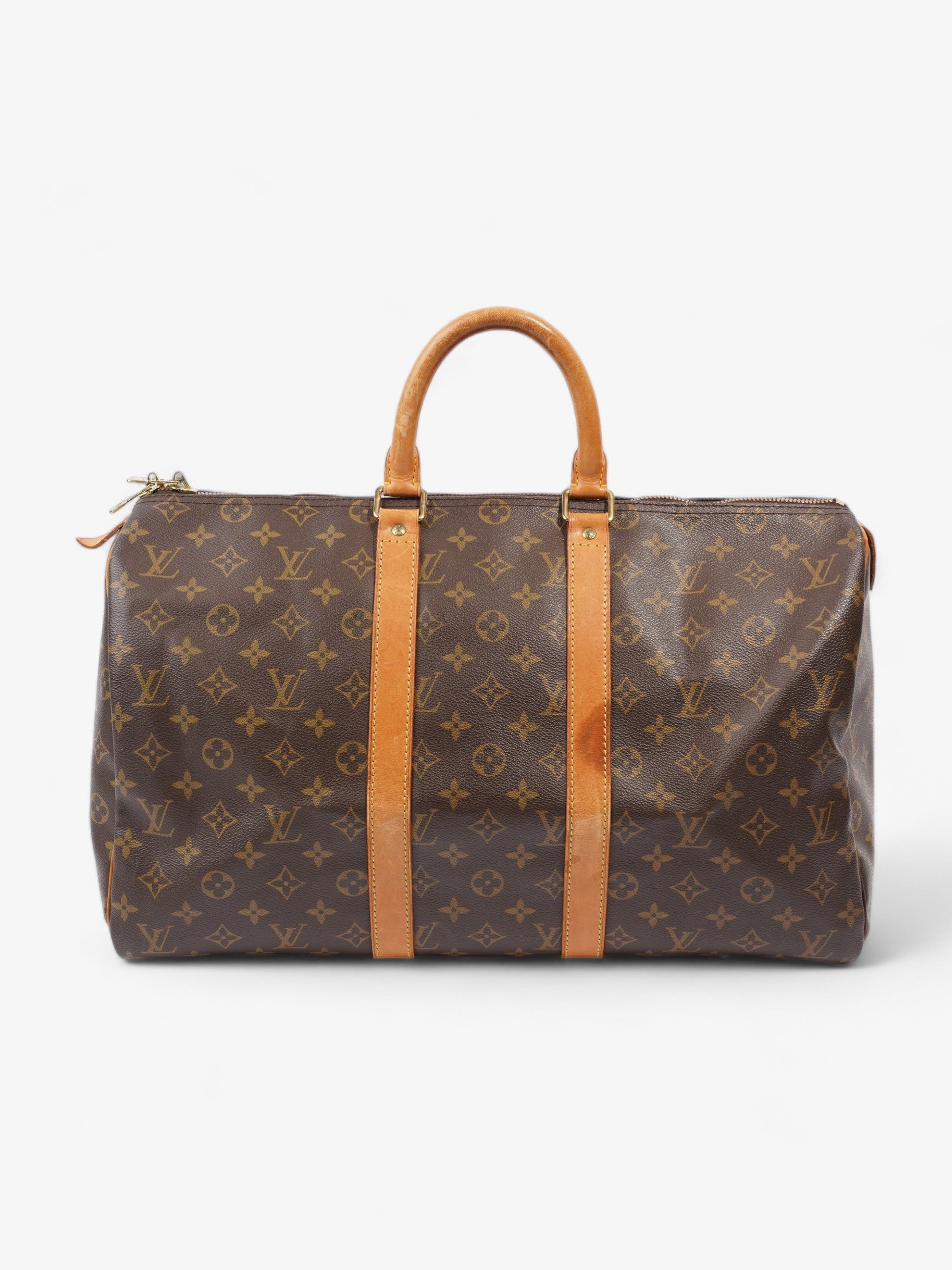 Louis Vuitton Keepall Coated 45 Monogram Canvas Coated Canvas Apparel Canvas 49