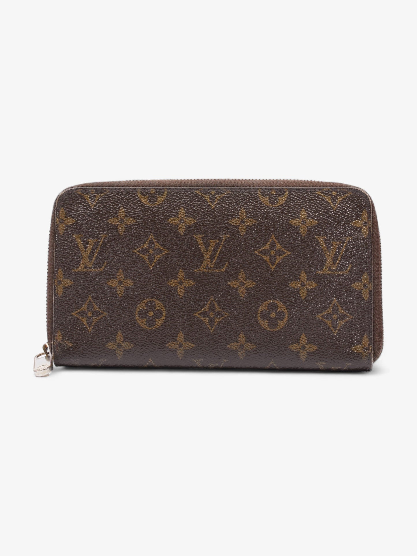 Louis Vuitton Zippy Organiser Coated Monogram Canvas Coated Canvas Wallet Case