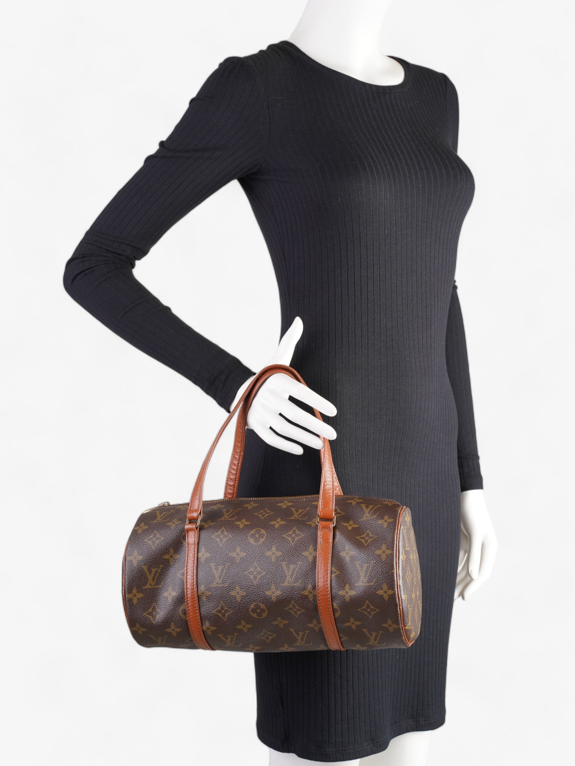 Louis Vuitton Papillon Coated 30 Monogram Canvas Coated Canvas Apparel Canvas 42
