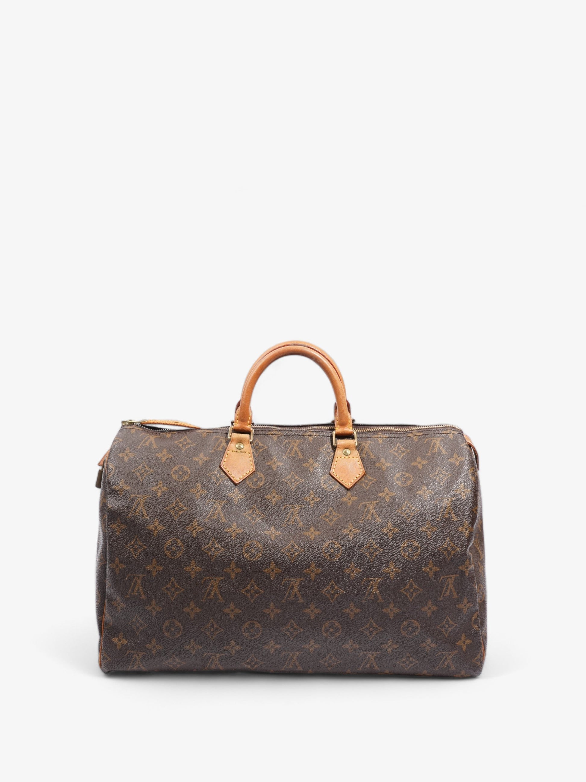 Louis Vuitton Speedy Coated 40 Monogram Canvas Coated Canvas Apparel Canvas 90