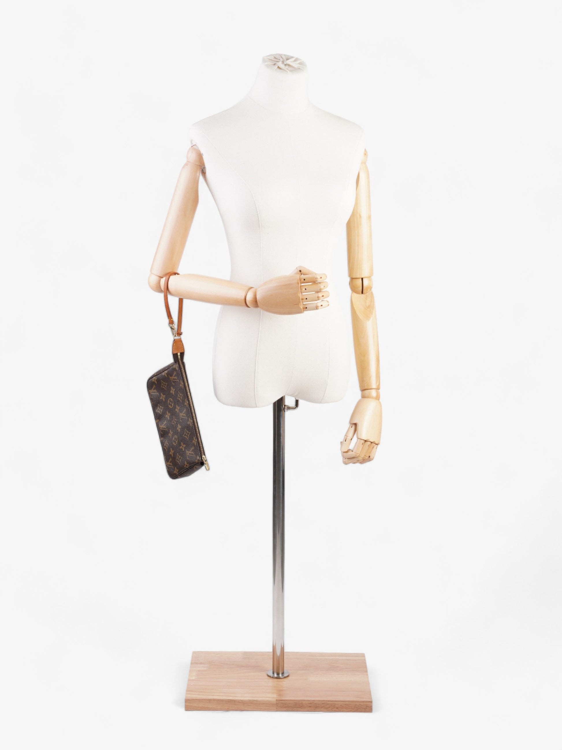 Louis Vuitton Pochette Accessoires Coated Monogram Canvas Coated Canvas Apparel Canvas 32