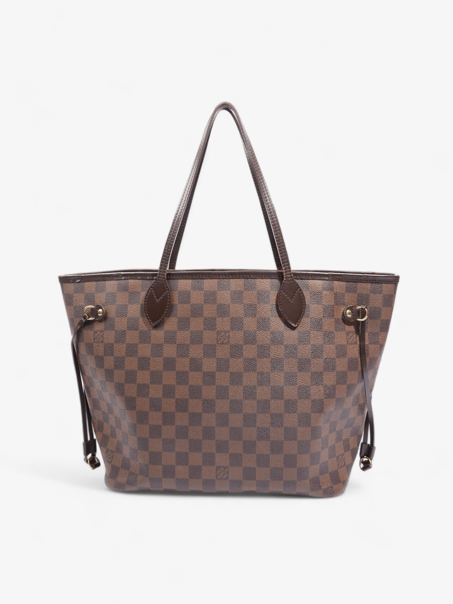 Louis Vuitton Neverfull Ebene Coated MM Damier Canvas Coated Canvas Apparel Mm 16