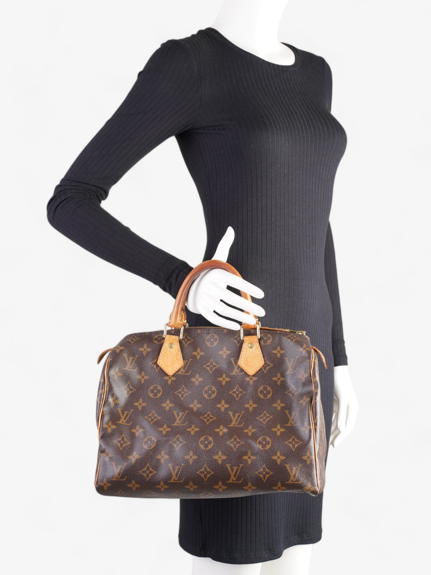 Louis Vuitton Speedy Coated 30 Monogram Canvas Coated Canvas Apparel Canvas 83