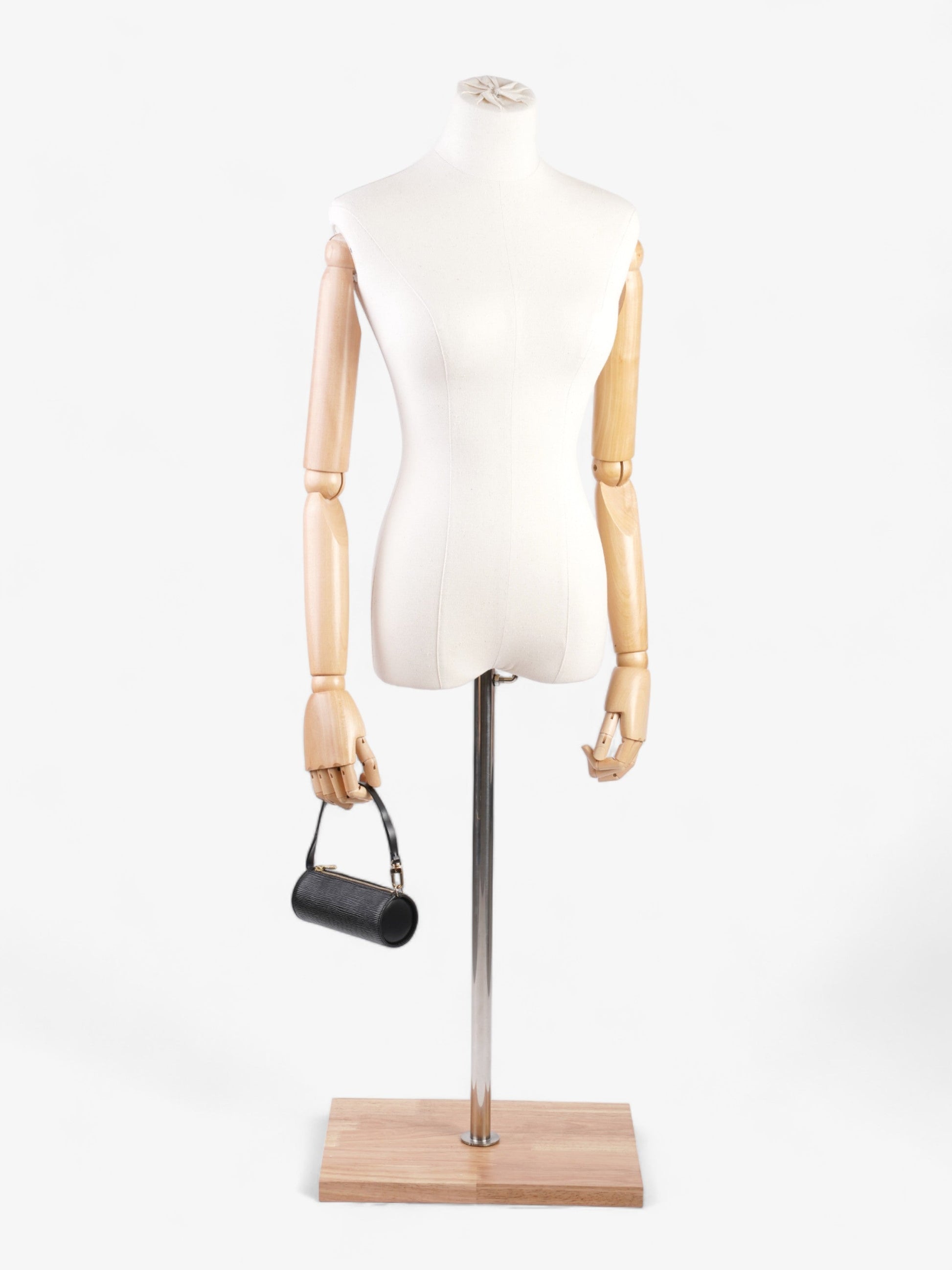 Louis Vuitton Soufflot Epi Leather Black Mini Bag