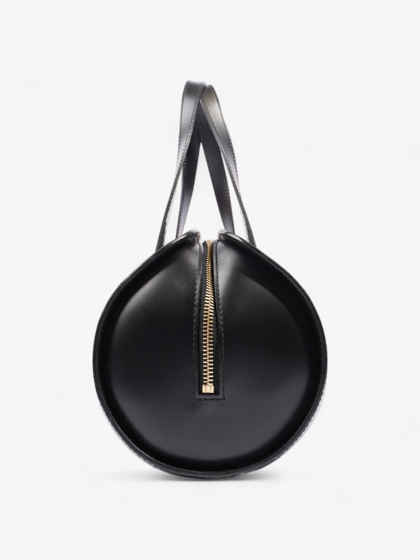 Louis Vuitton Soufflot Black Leather Epi Handbag Epi Leather