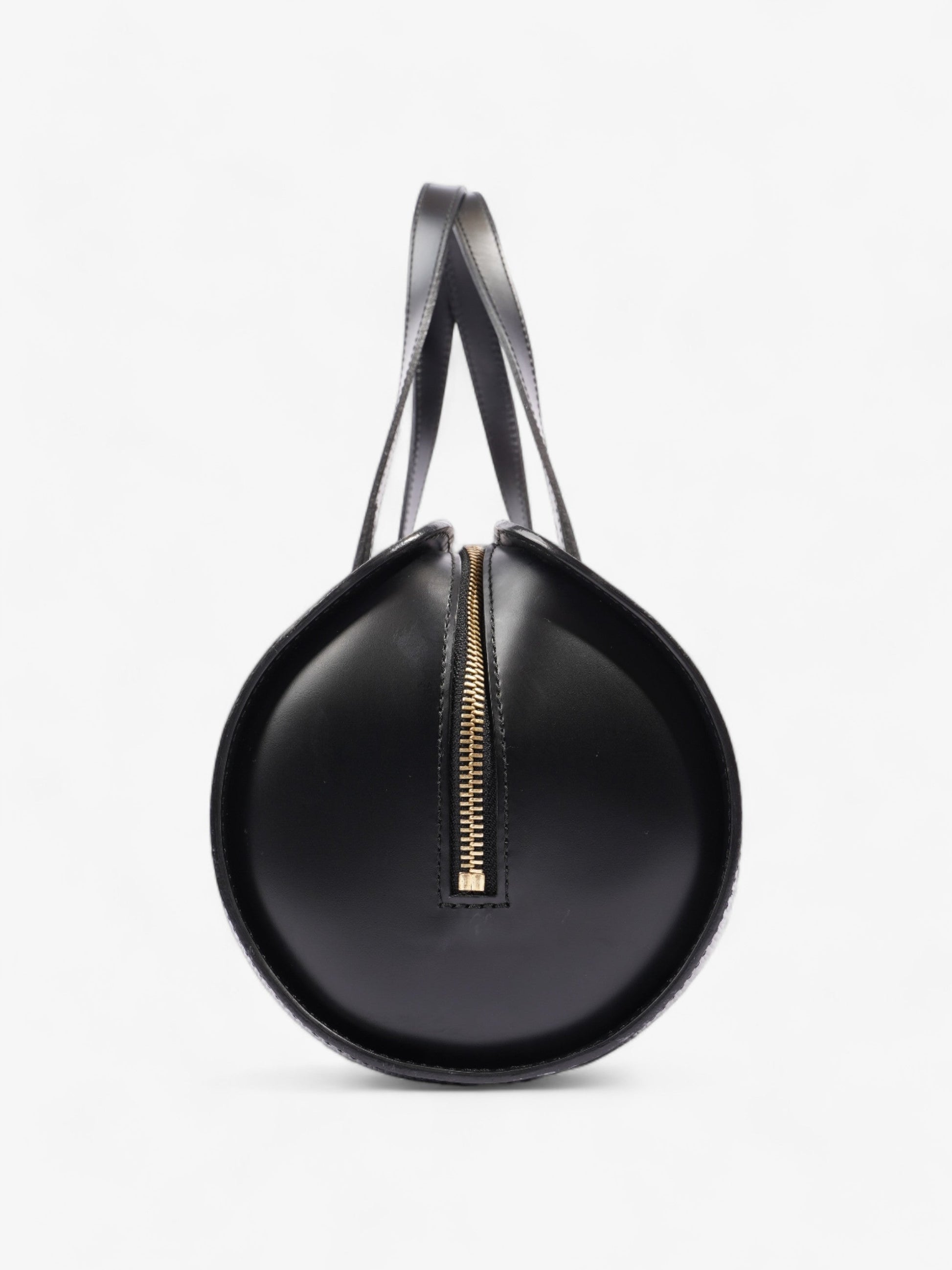 Louis Vuitton Soufflot Black Leather Epi Handbag Epi Leather