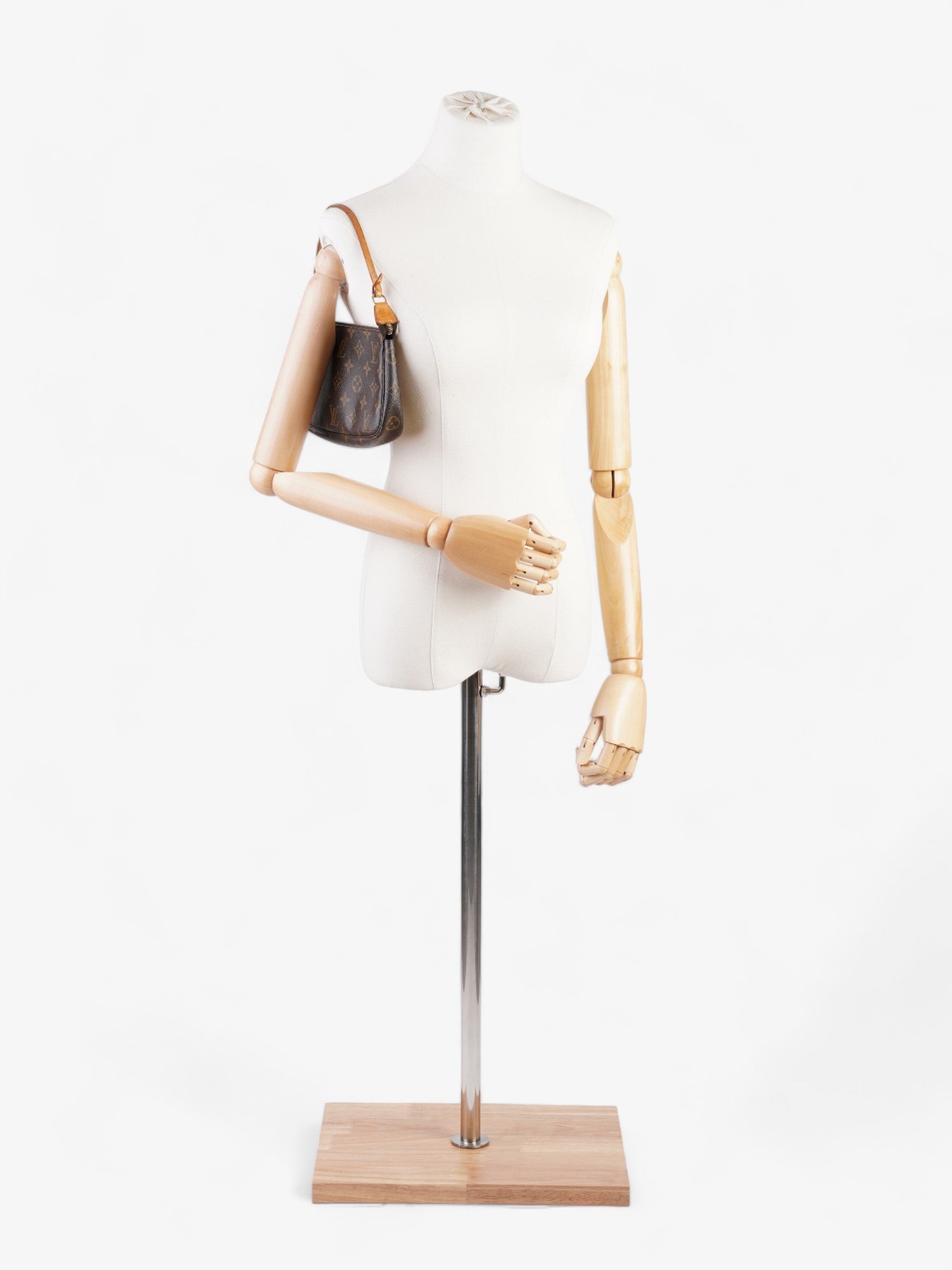 Louis Vuitton Pochette Accessoires Coated Monogram Canvas Coated Canvas Apparel Canvas 34