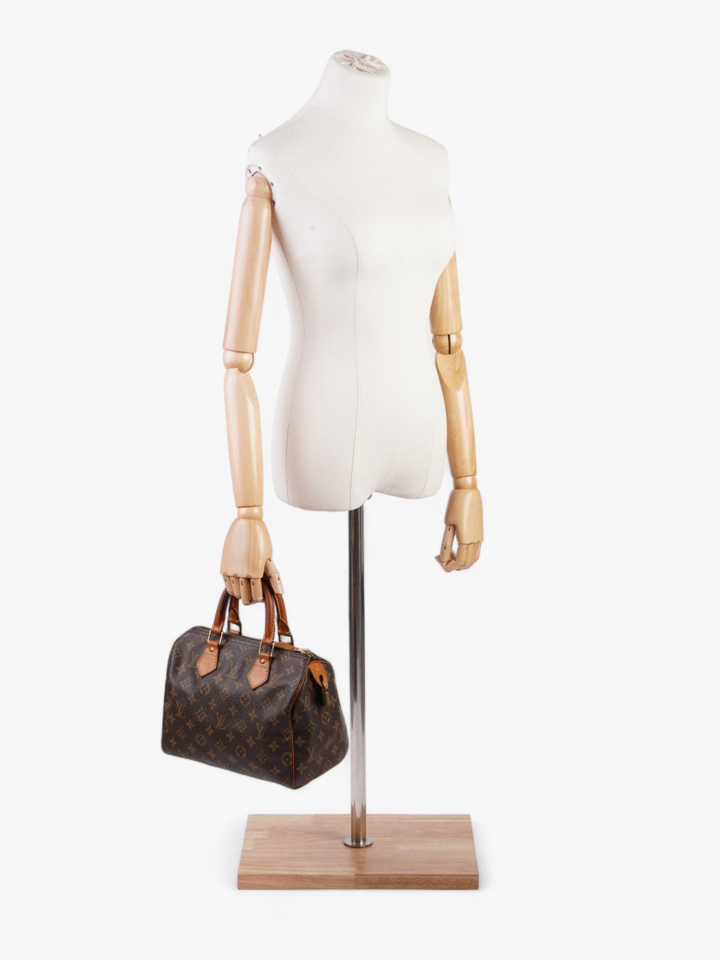 Louis Vuitton Speedy 25 Coated Monogram Canvas Coated Canvas Apparel