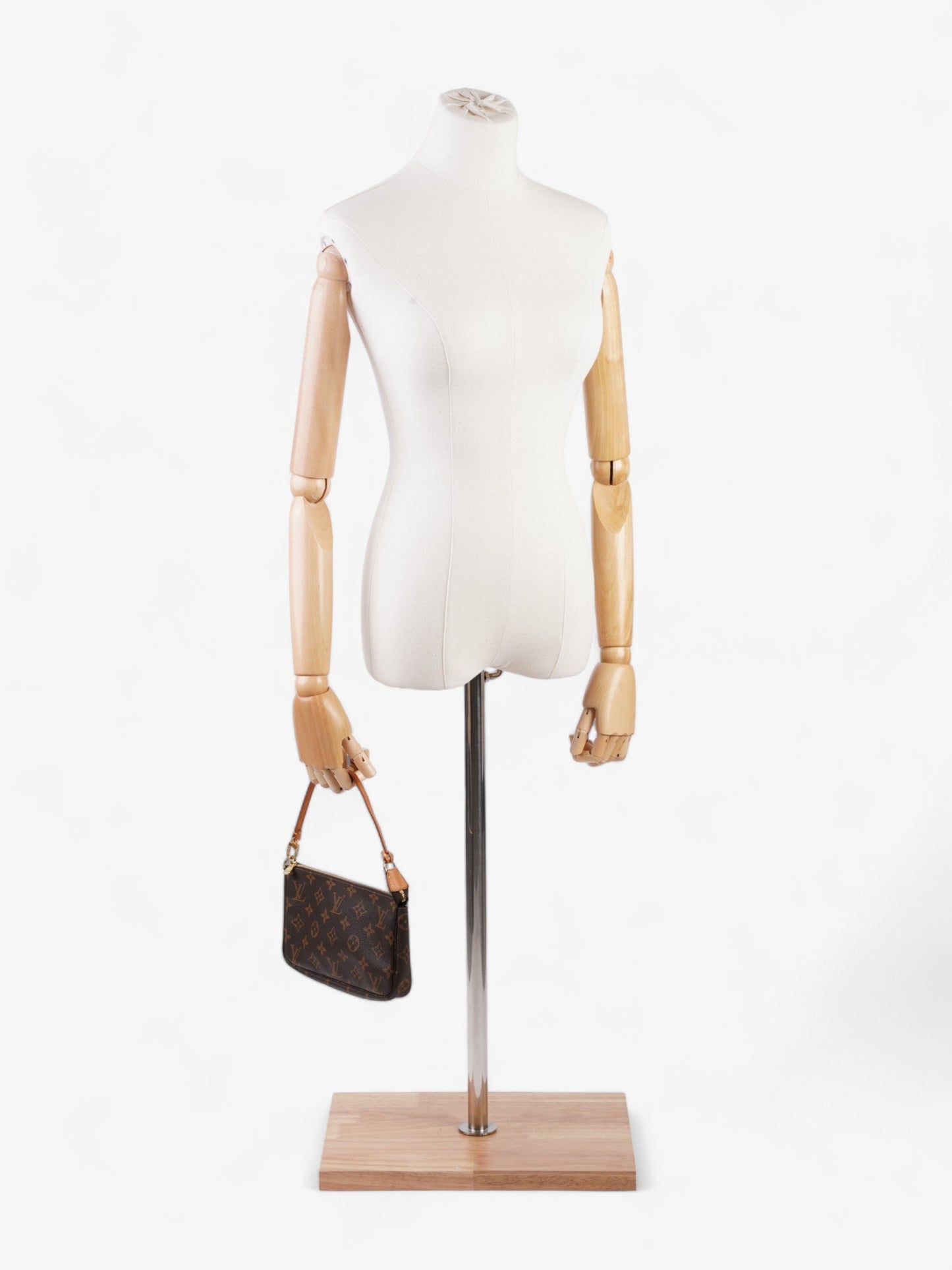 Louis Vuitton Pochette Accessoires Coated Monogram Canvas Coated Canvas Apparel Canvas 4