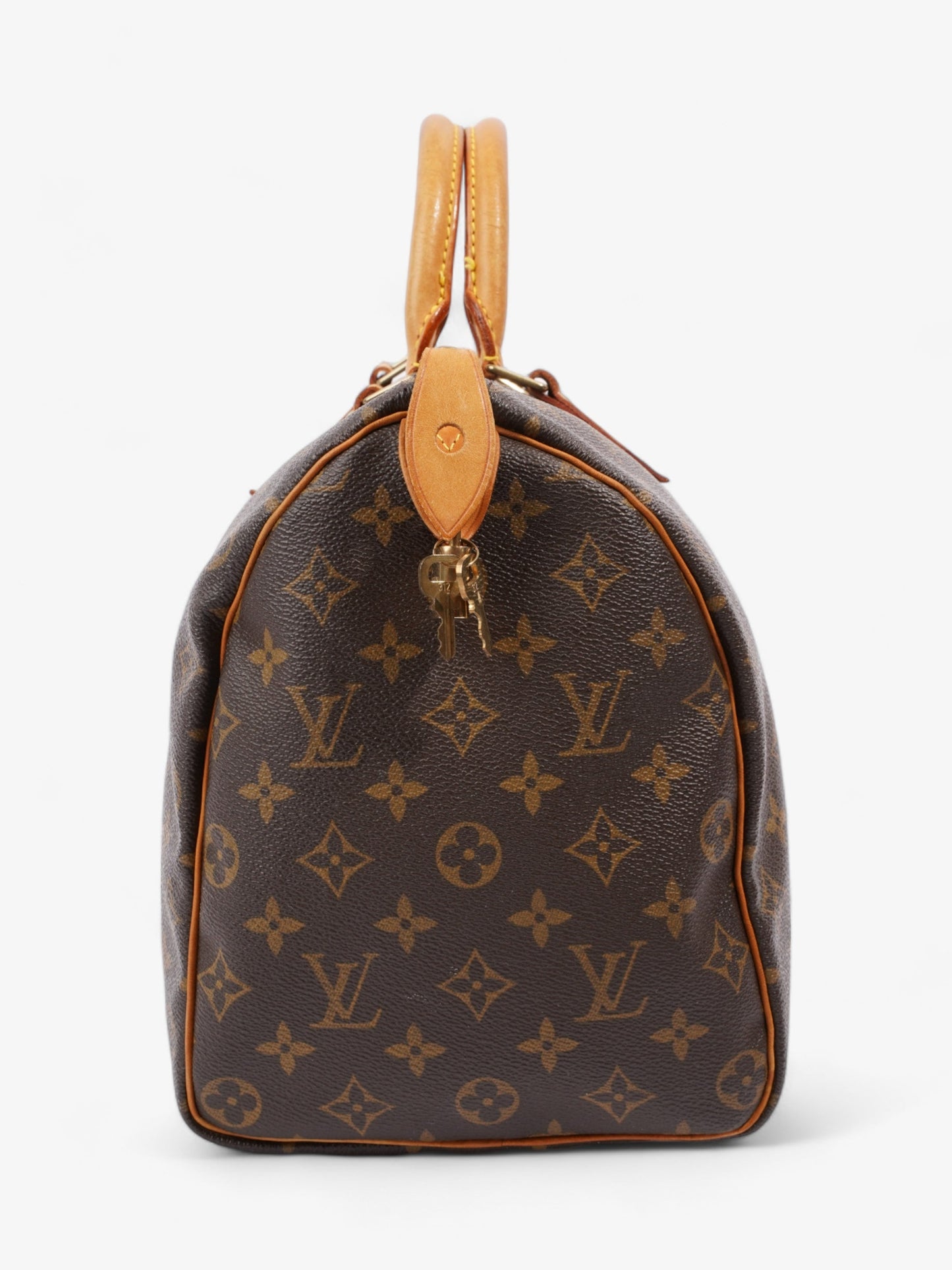 Louis Vuitton Speedy 35 Coated Monogram Canvas Coated Canvas Apparel