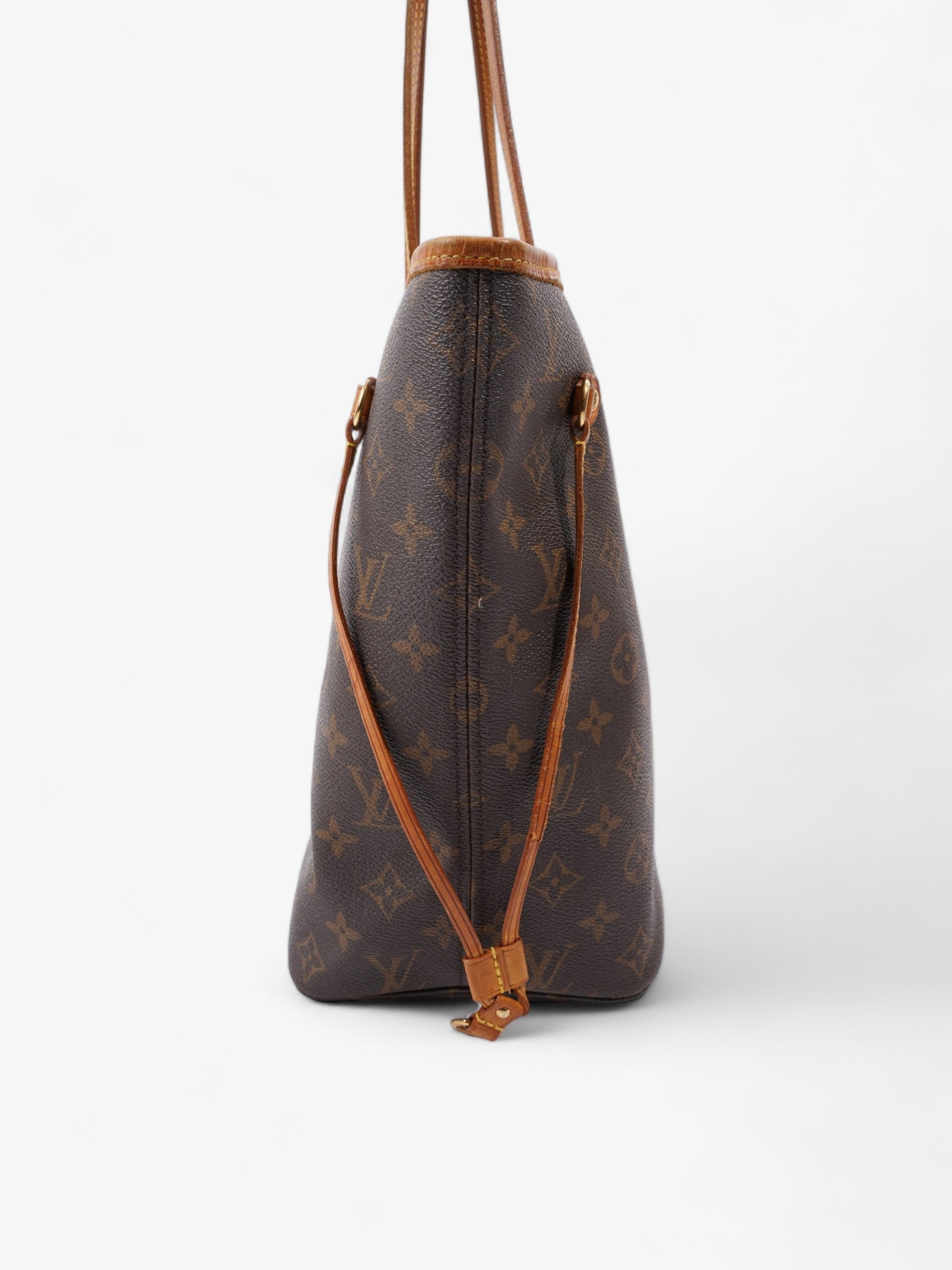 Louis Vuitton Neverfull MM Coated Monogram Canvas Coated Canvas Apparel
