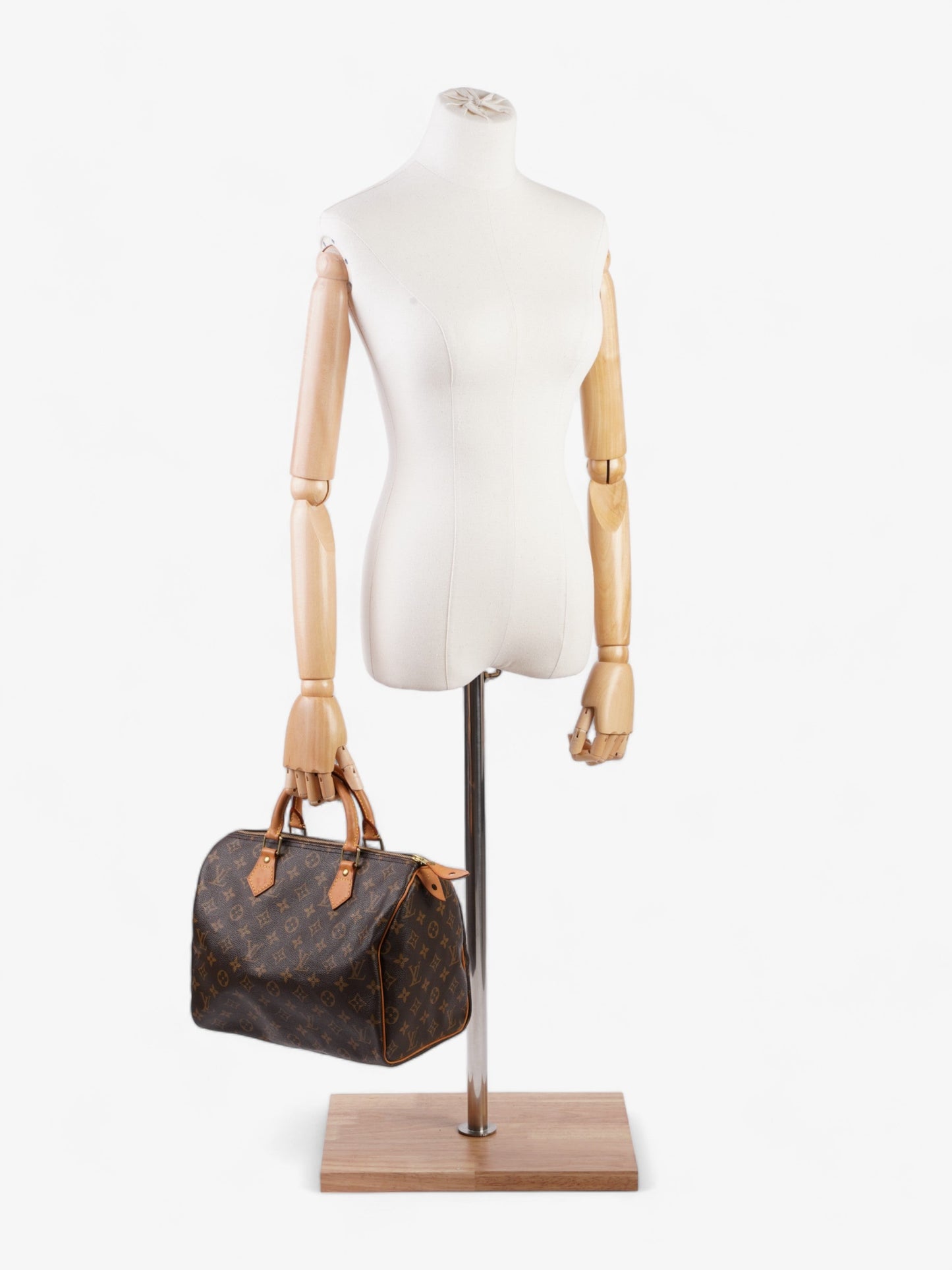 Louis Vuitton Speedy Coated 30 Monogram Canvas Coated Canvas Apparel Canvas 38