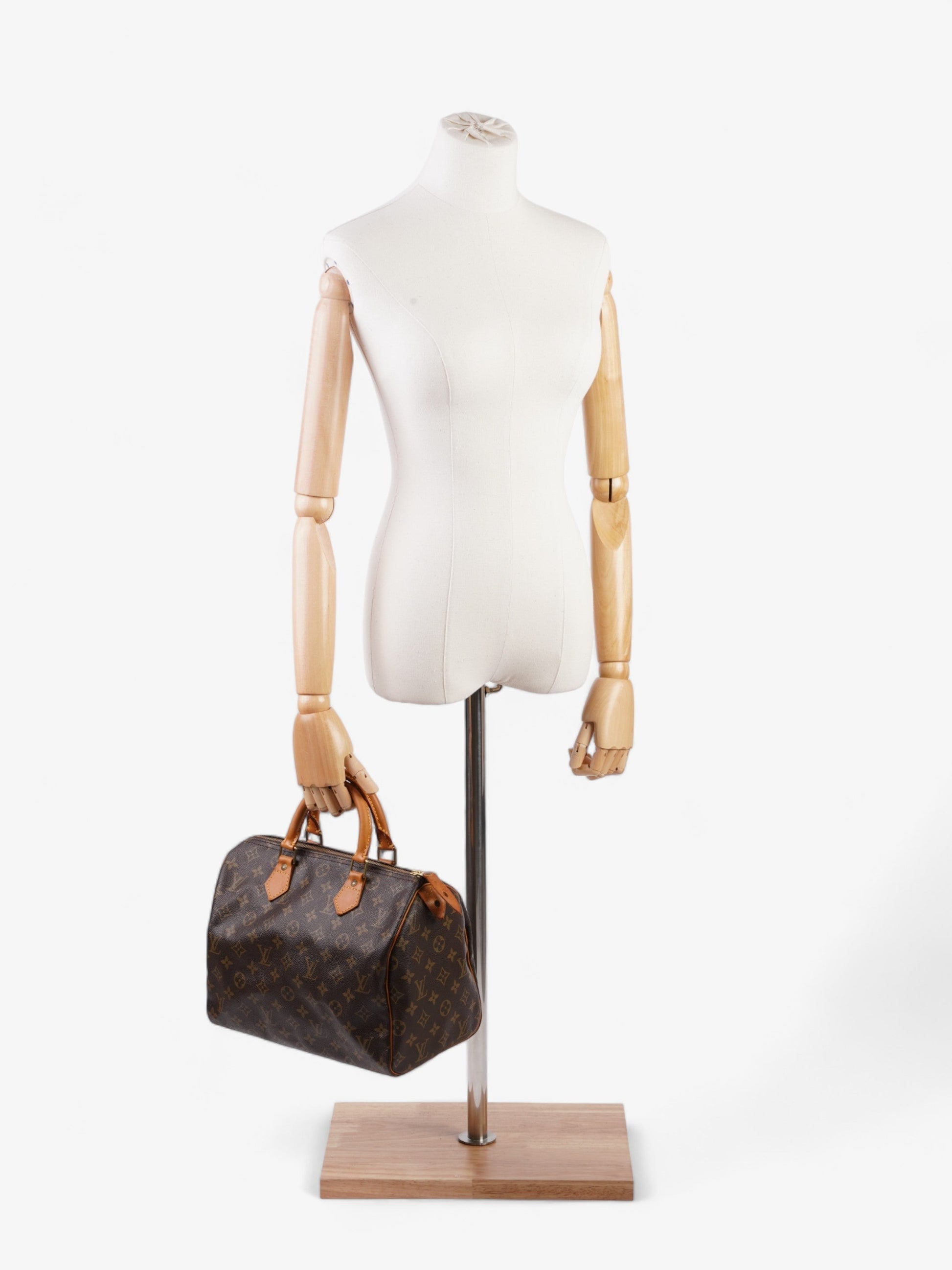 Louis Vuitton Speedy Coated 30 Monogram Canvas Coated Canvas Apparel Canvas 31