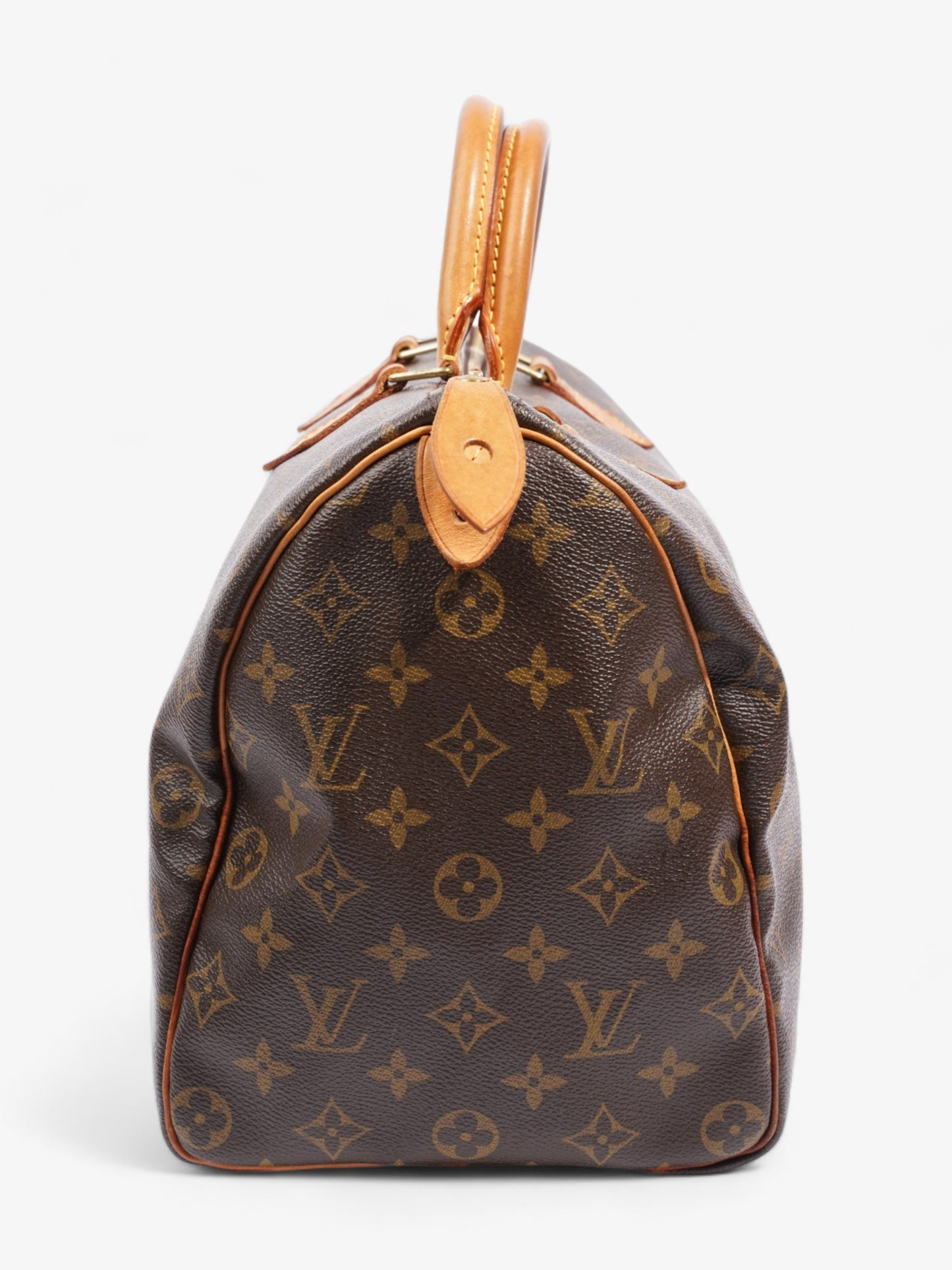 Louis Vuitton Speedy Coated 35 Monogram Canvas Coated Canvas Apparel Canvas 46