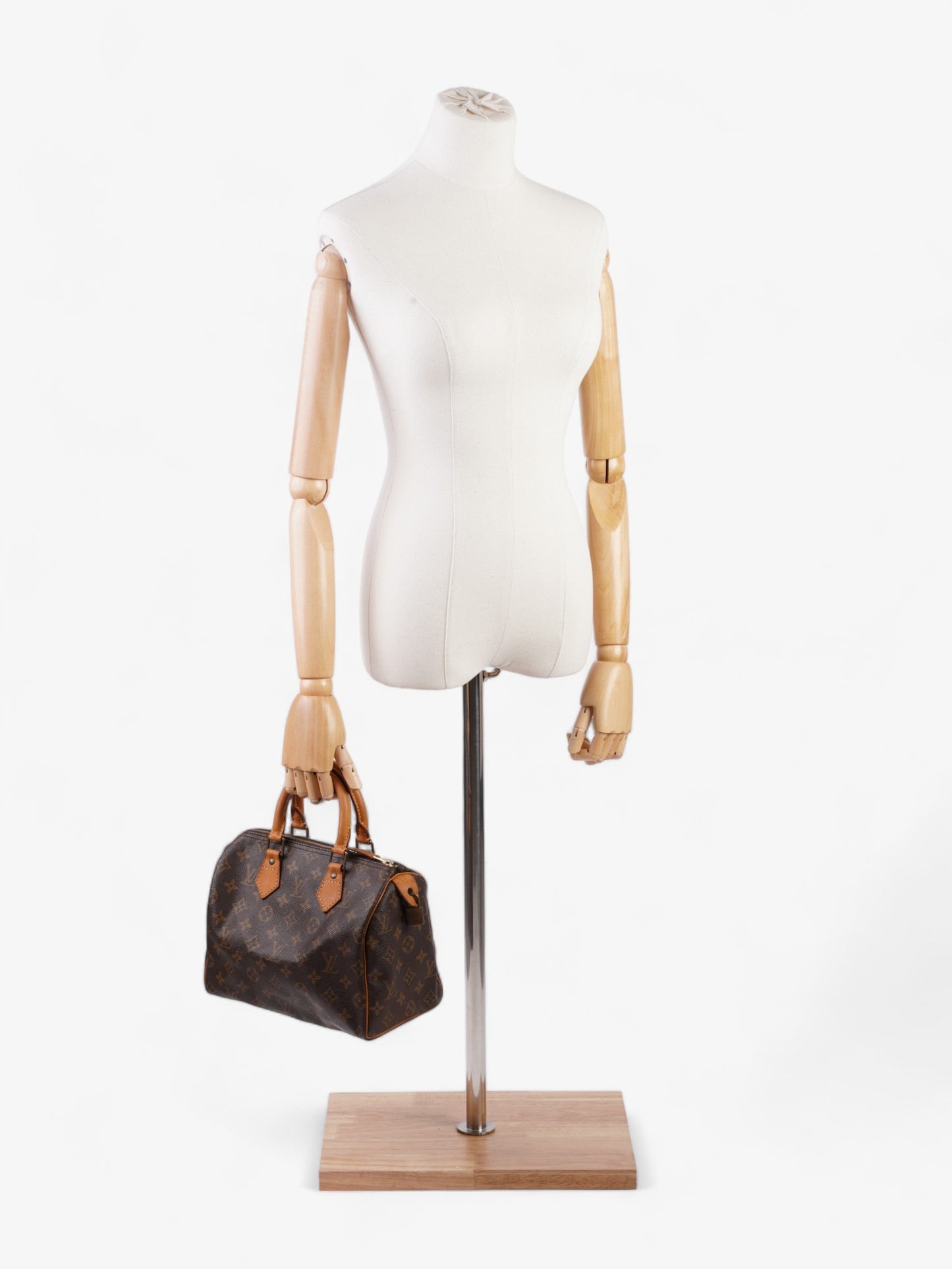 Louis Vuitton Speedy Coated 25 Monogram Canvas Coated Canvas Apparel Canvas 27
