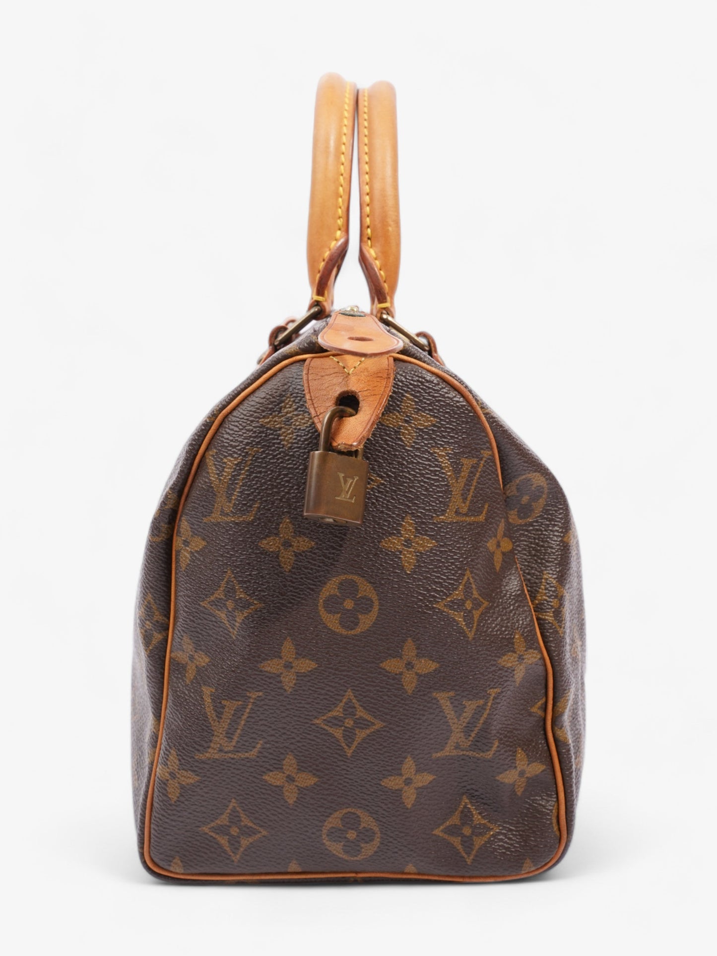 Louis Vuitton Speedy Coated 25 Monogram Canvas Coated Canvas Apparel Canvas 27