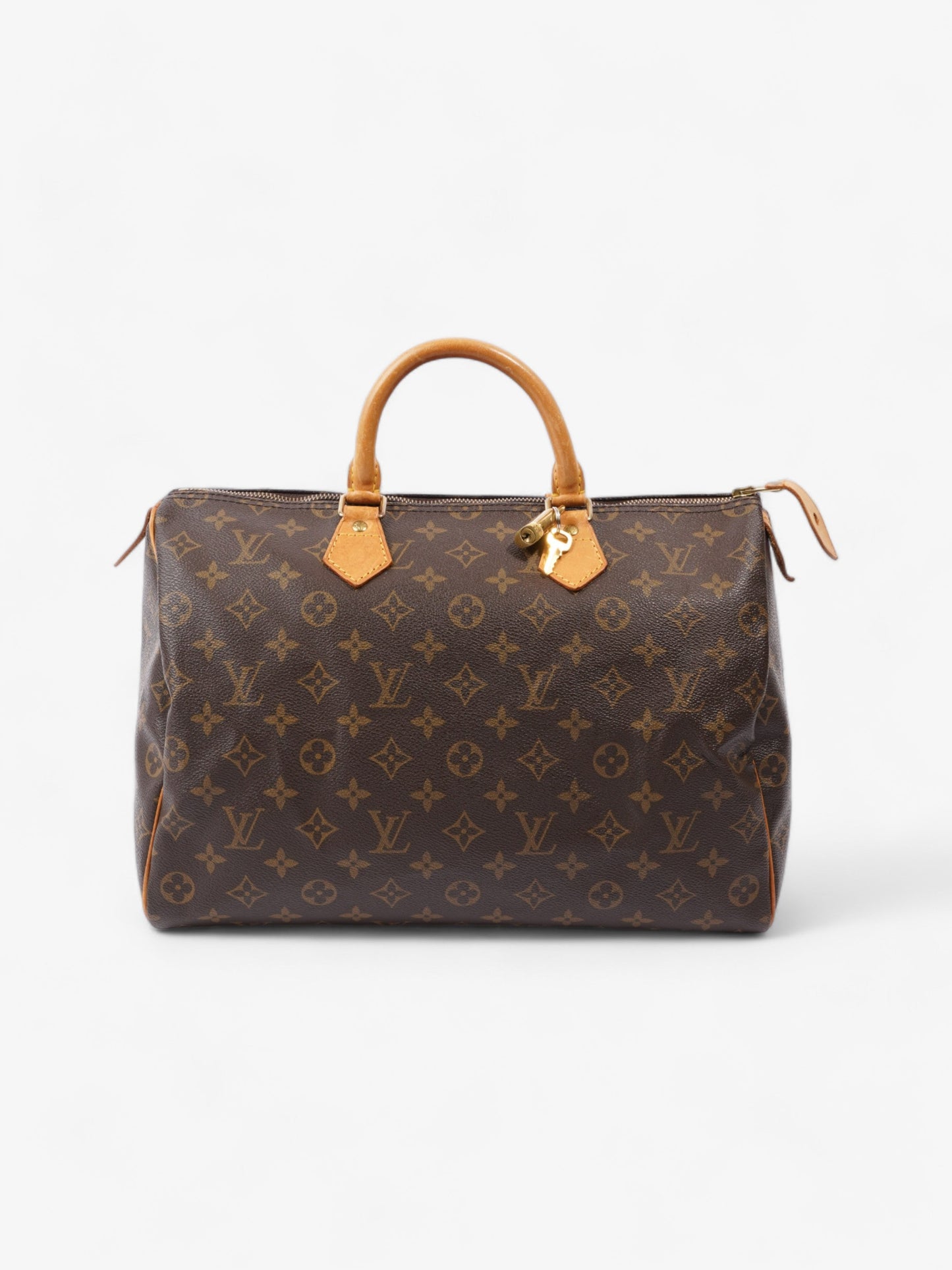 Louis Vuitton Speedy Coated 35 Monogram Canvas Coated Canvas Apparel Canvas 39