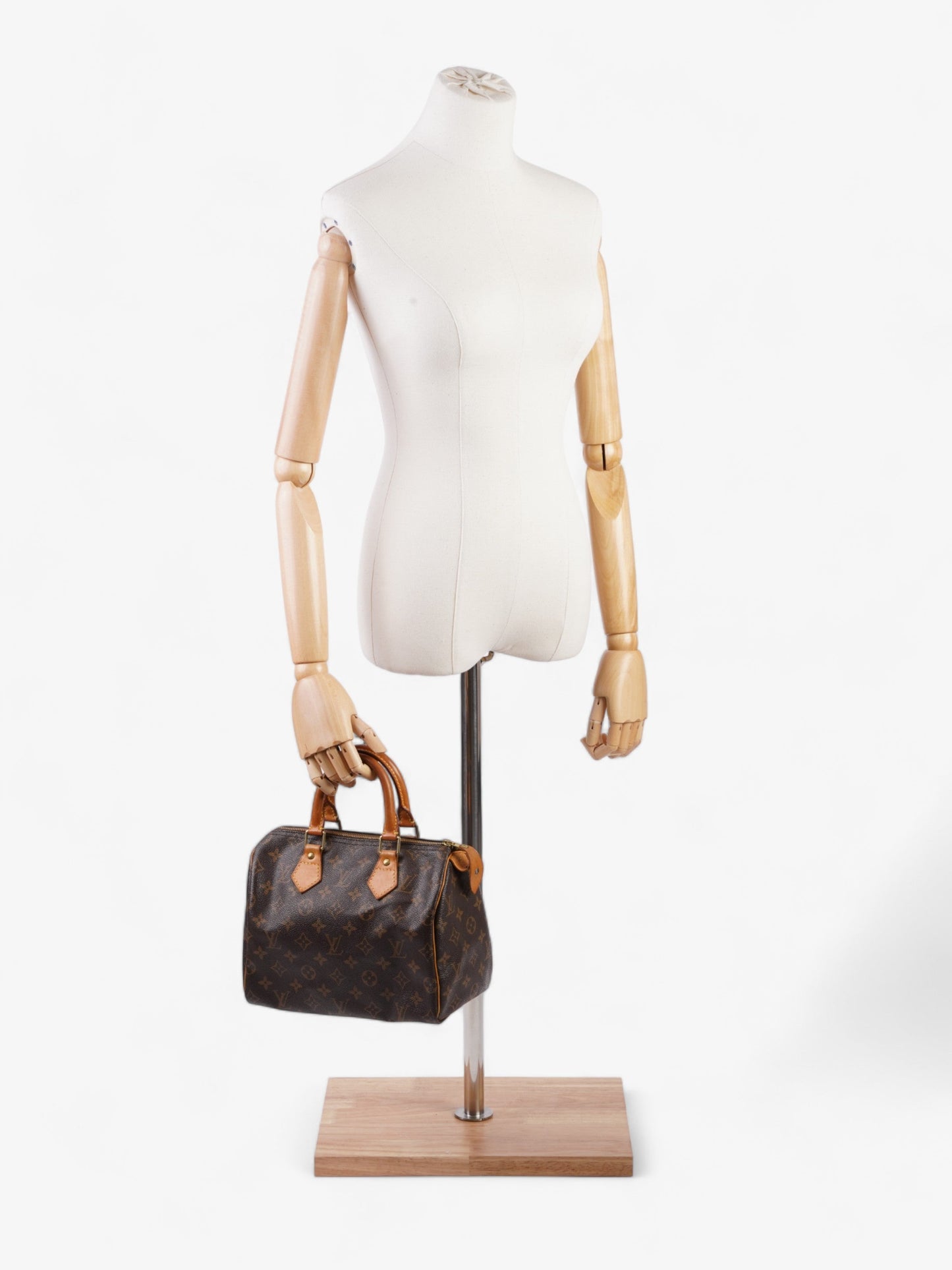 Louis Vuitton Speedy 25 Coated Monogram Canvas Coated Canvas Apparel Canvas 1