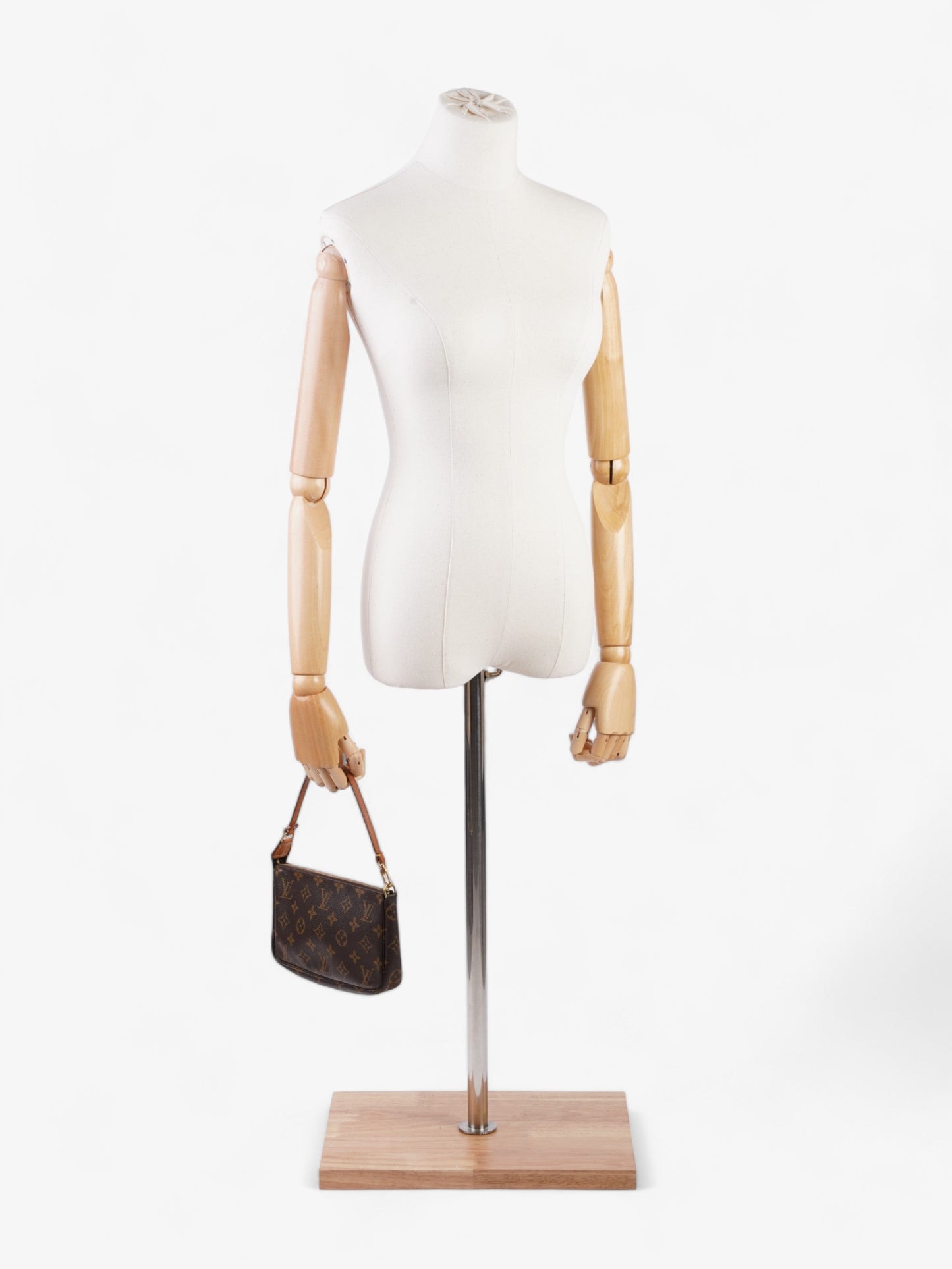 Louis Vuitton Pochette Accessoires Coated Monogram Canvas Coated Canvas Apparel Canvas 3