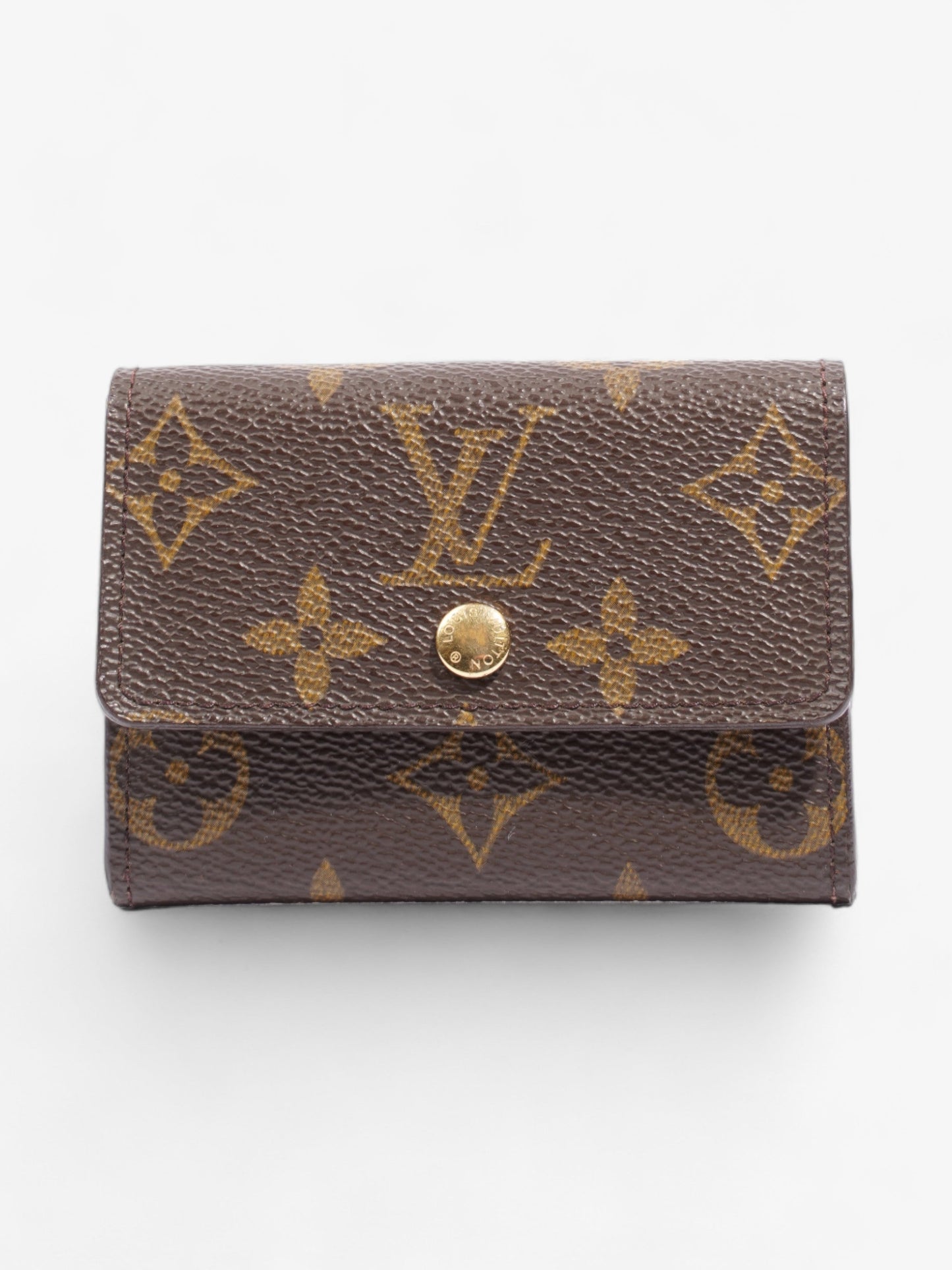 Louis Vuitton Coin Card Holder Coated Monogram Canvas Coated Canvas Wallet Case