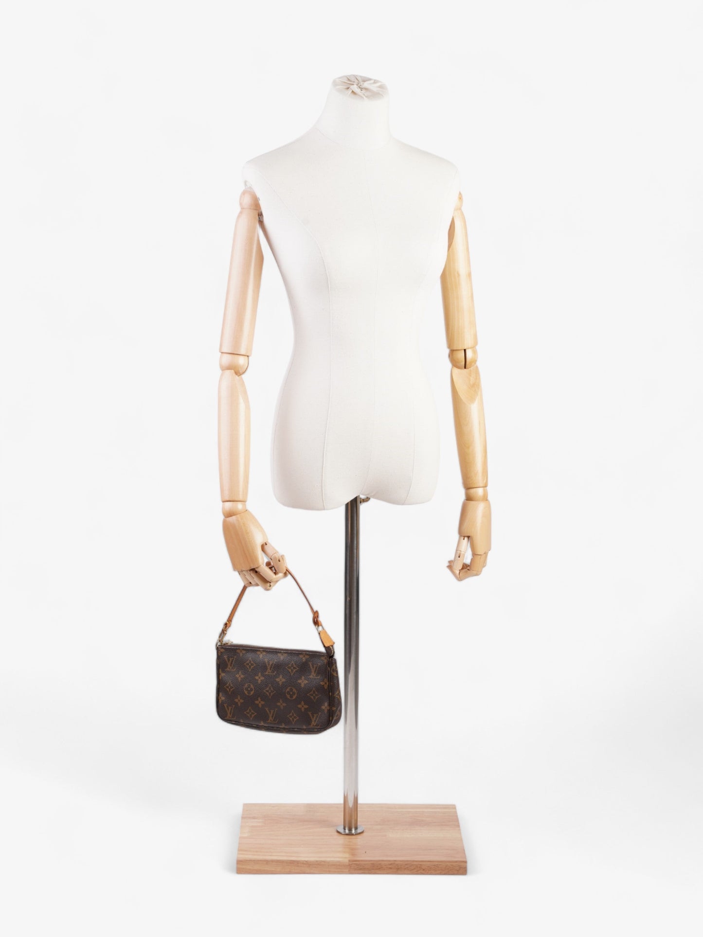 Louis Vuitton Pochette Accessoires Coated Monogram Canvas Coated Canvas Apparel 58
